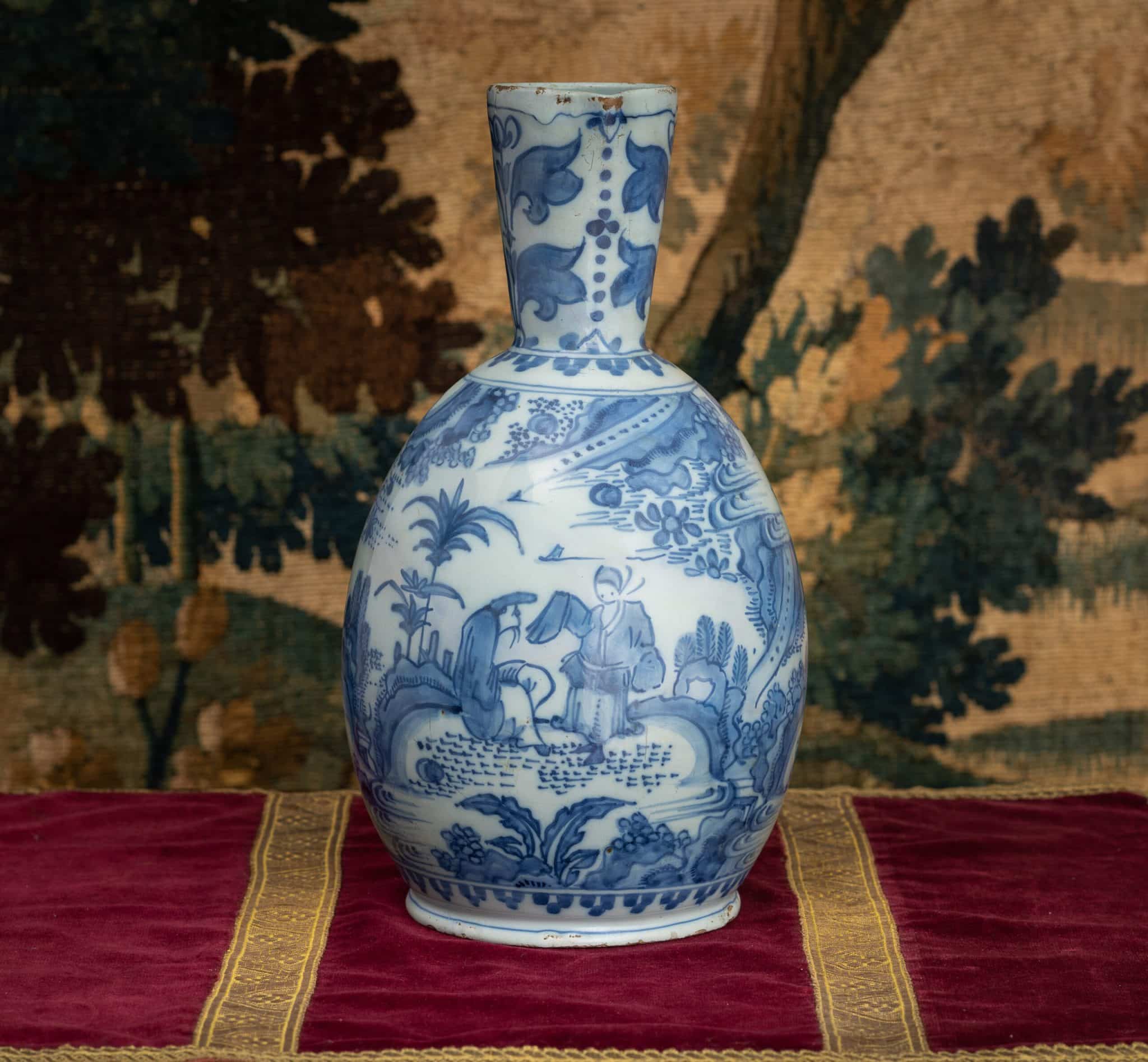 17th century Delftware Ewer
