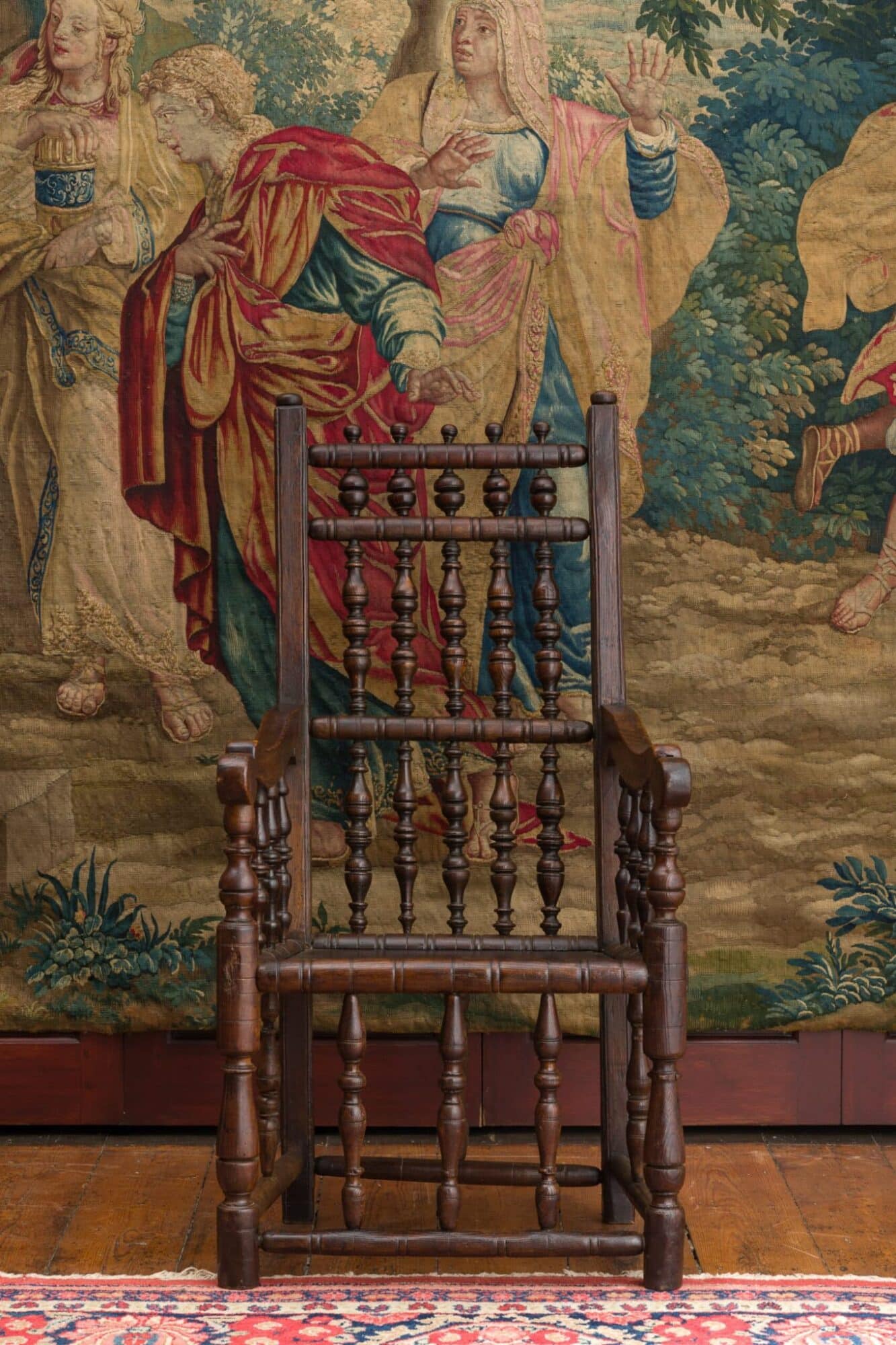 Charles II turned armchair