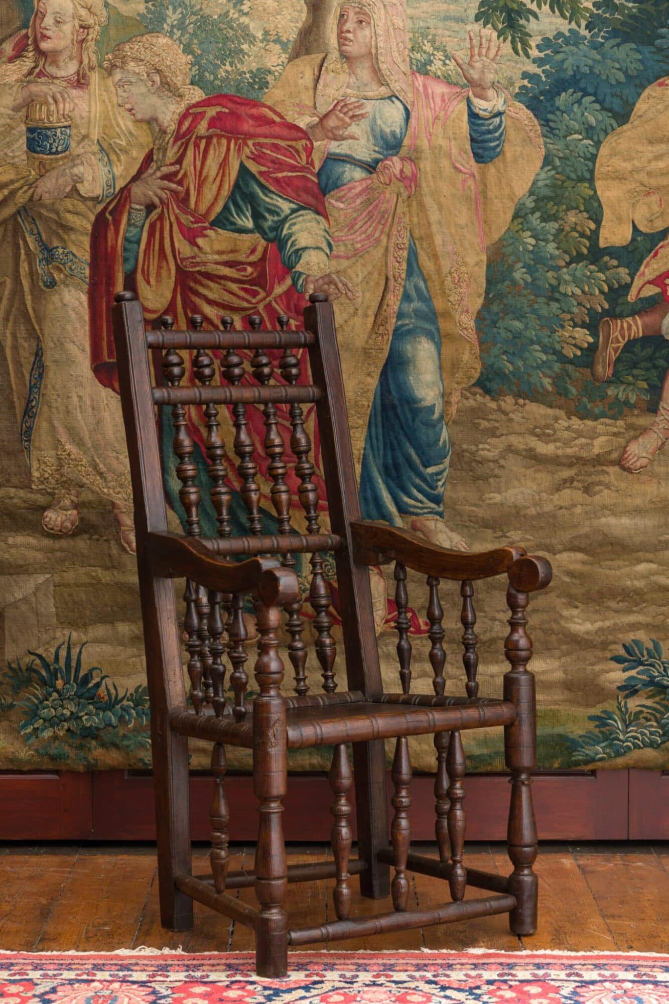 Charles II turned armchair