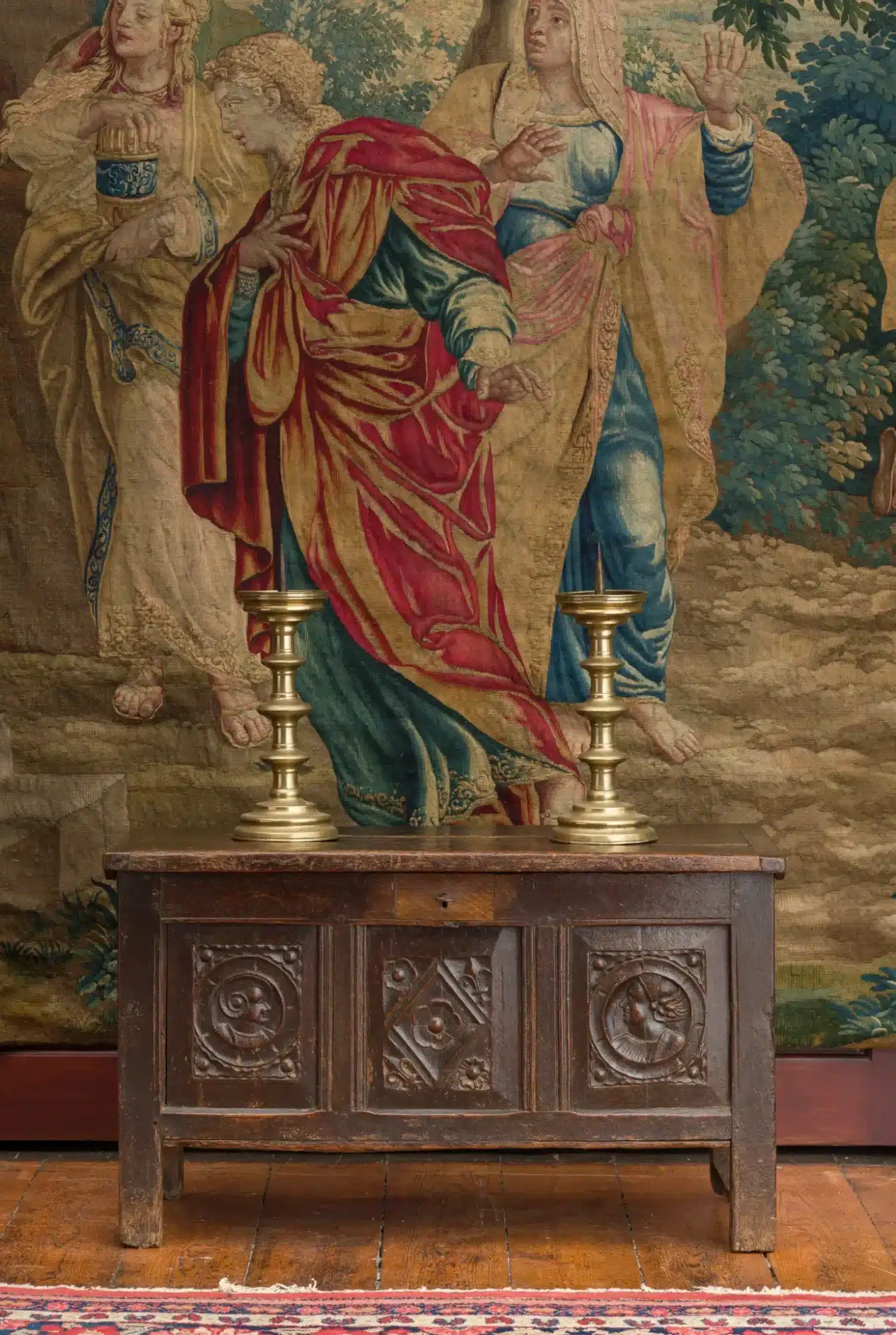 Henry VIII Portrait Panel Chest