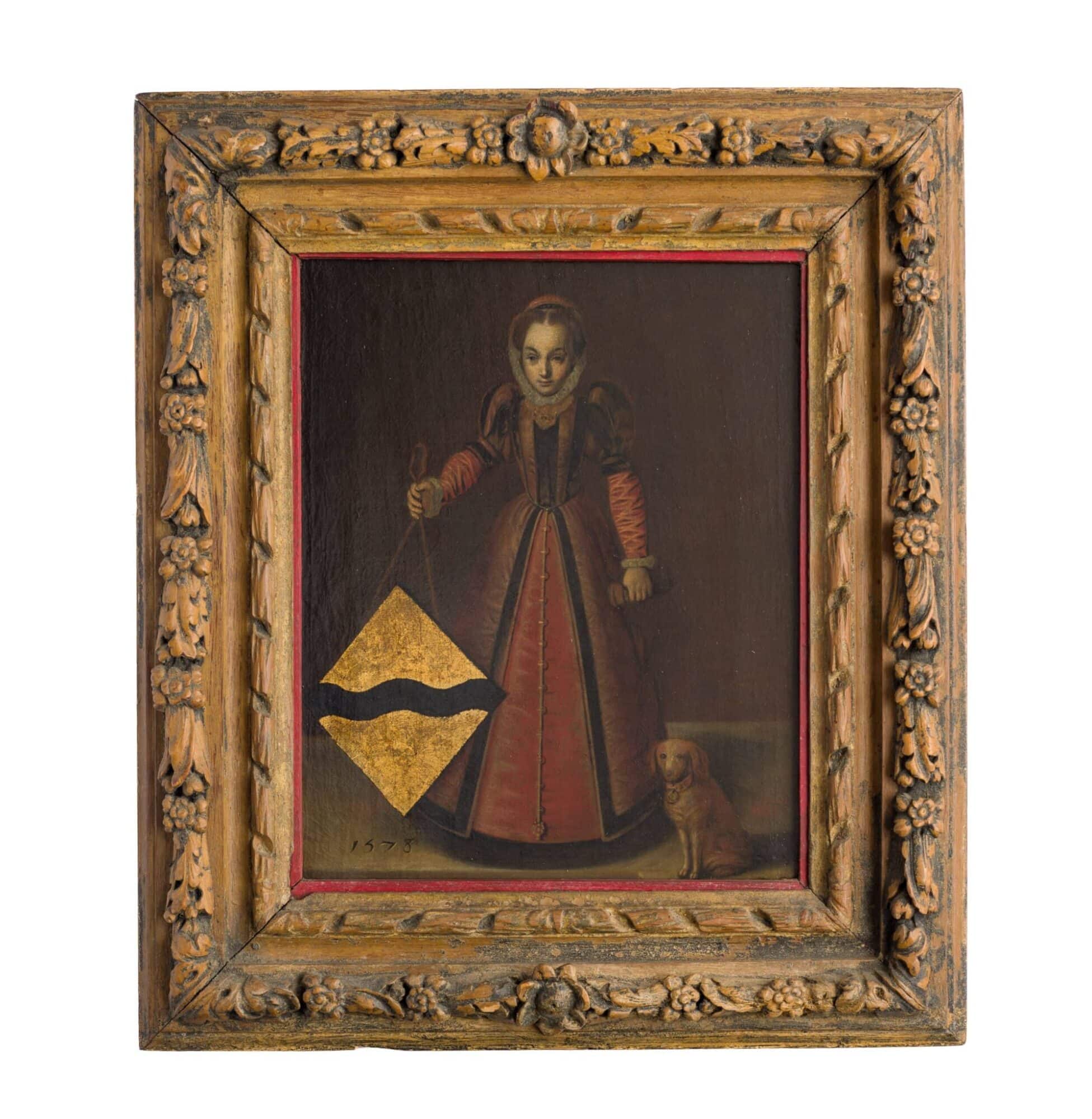 Pair of 16th century portraits