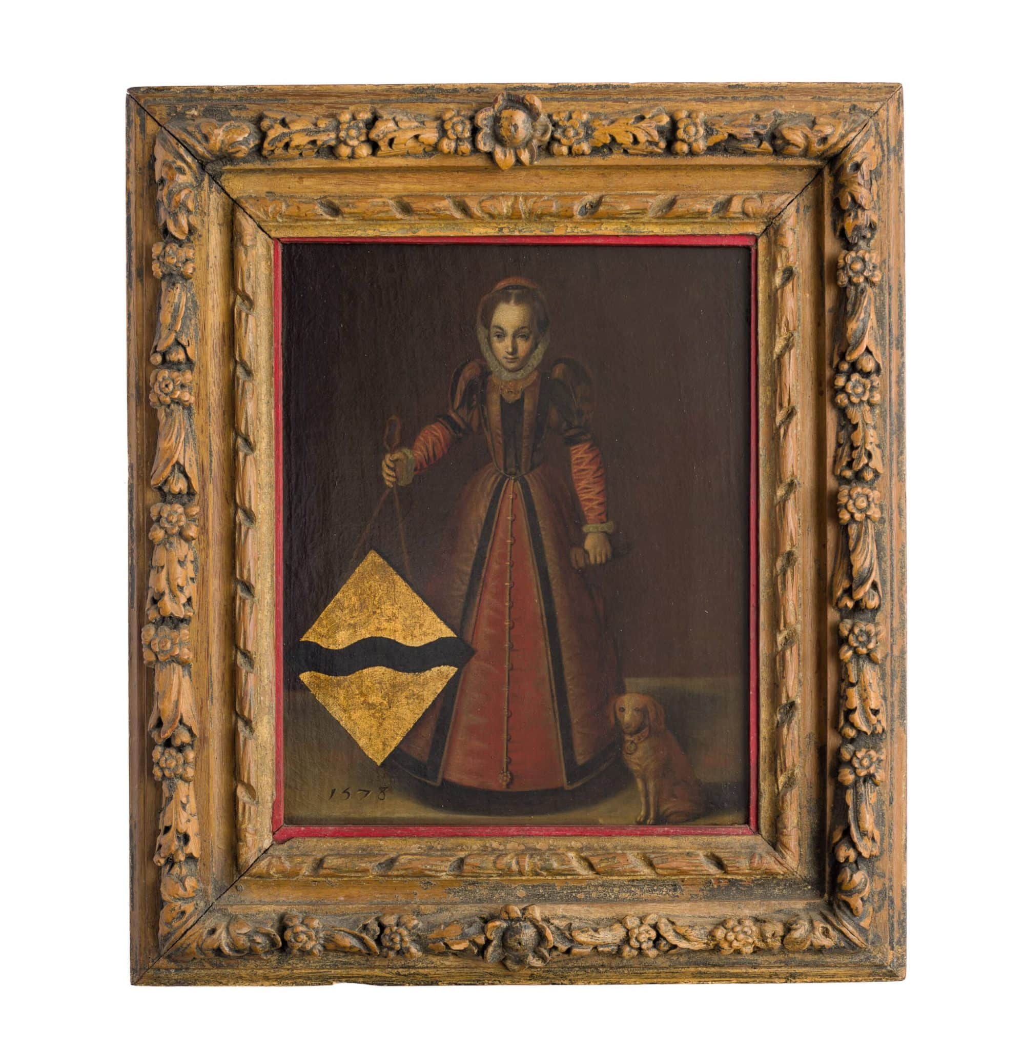 Pair of 16th century portraits
