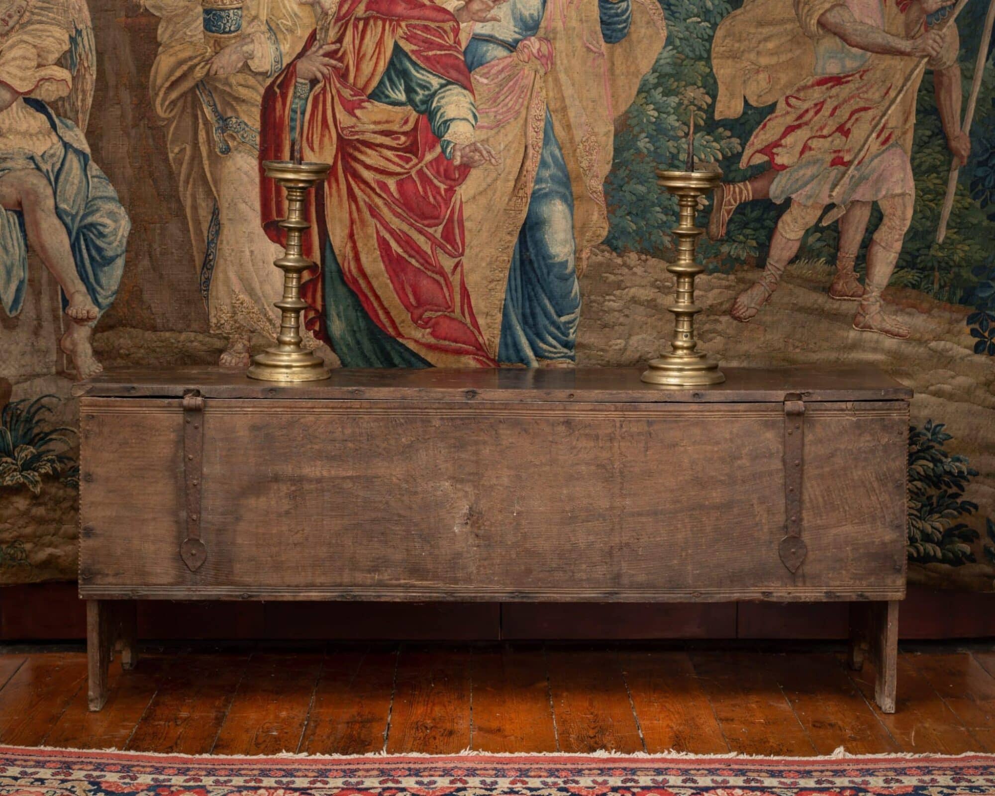Oak Chest of Monumental Proportions, Late Henry VIII