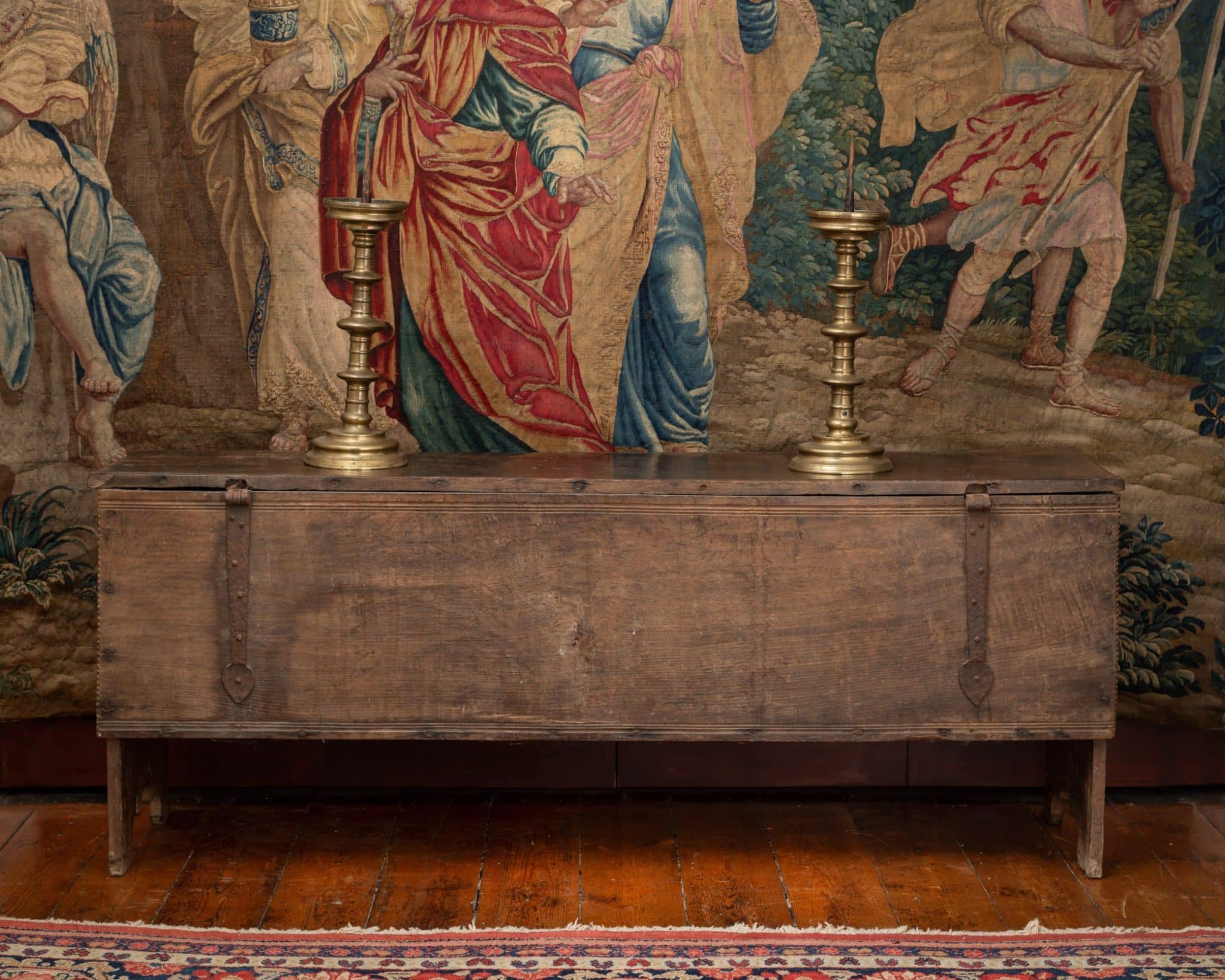 Oak Chest of Monumental Proportions, Late Henry VIII