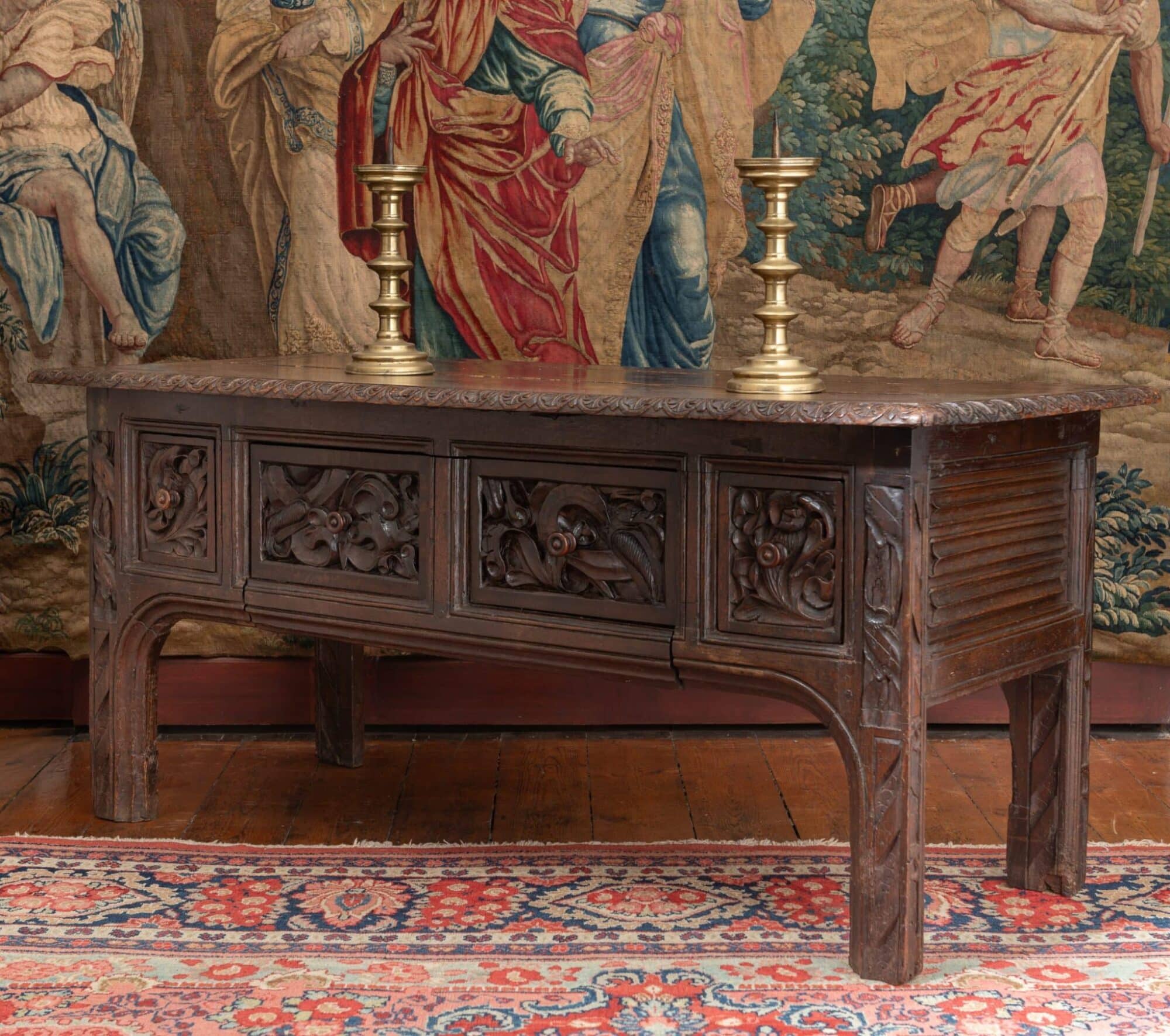 Henry VIII Oak Counter Table