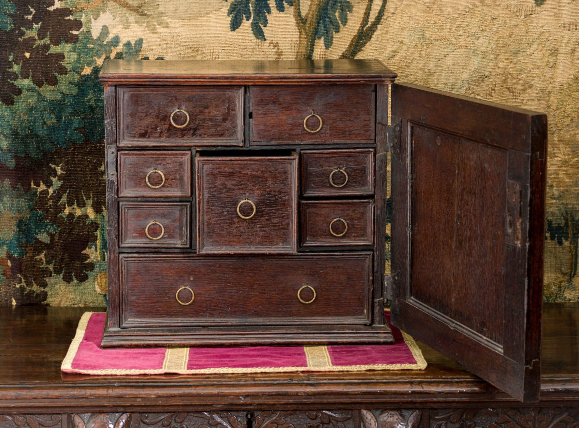 Charles II inlaid cabinet