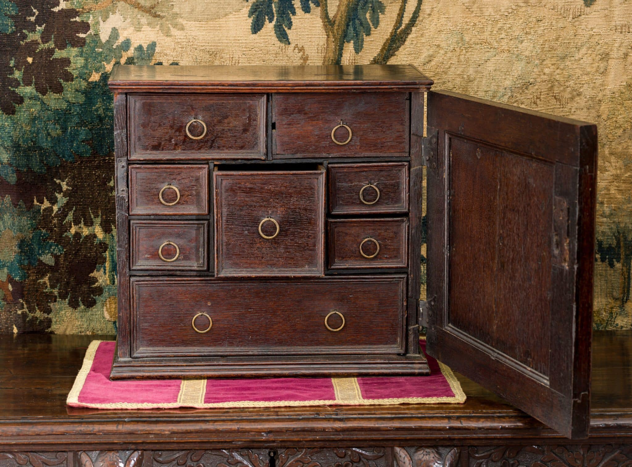 Charles II inlaid cabinet