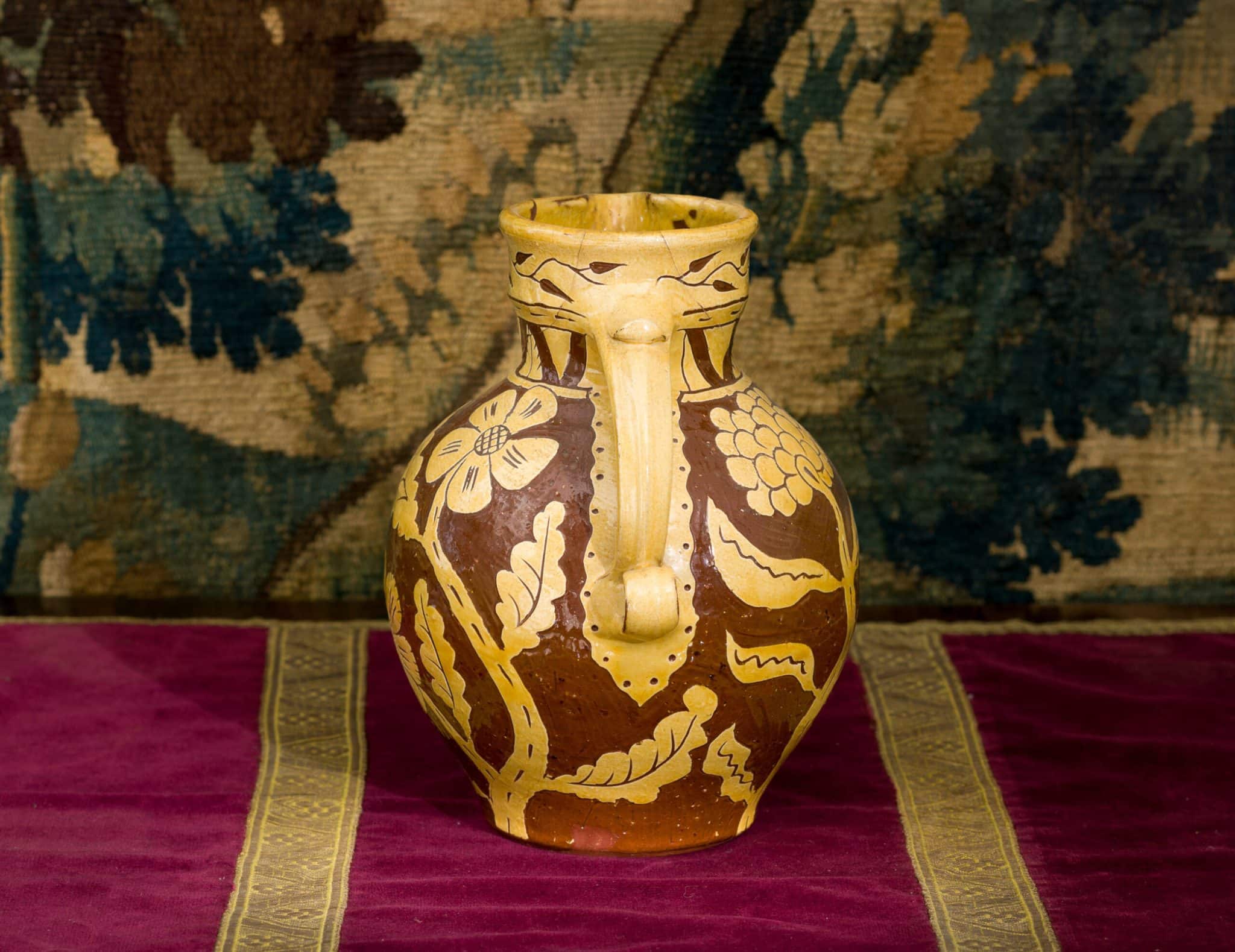 North Devon Sgraffito Decorated Harvest Jug