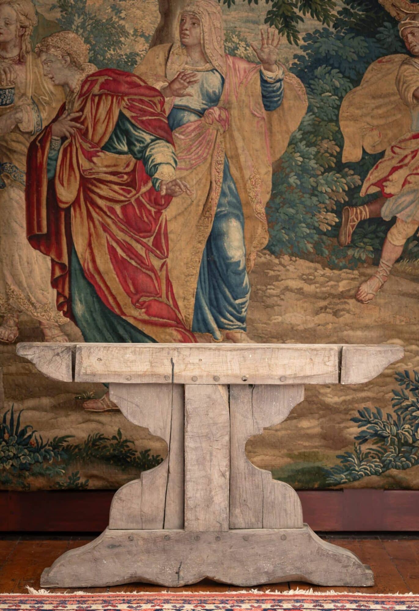 Henry VII – VIII single oak trestle