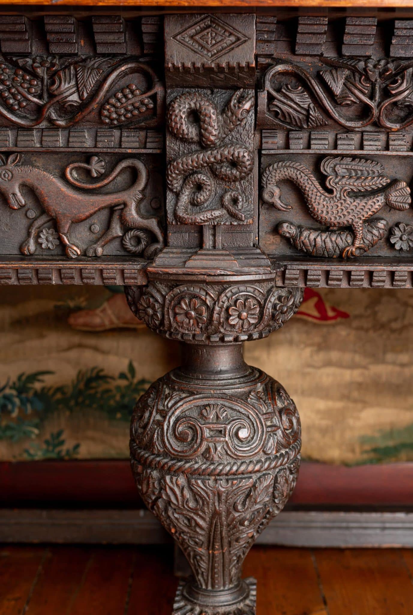 Earl of Derby Stanley Family serving table