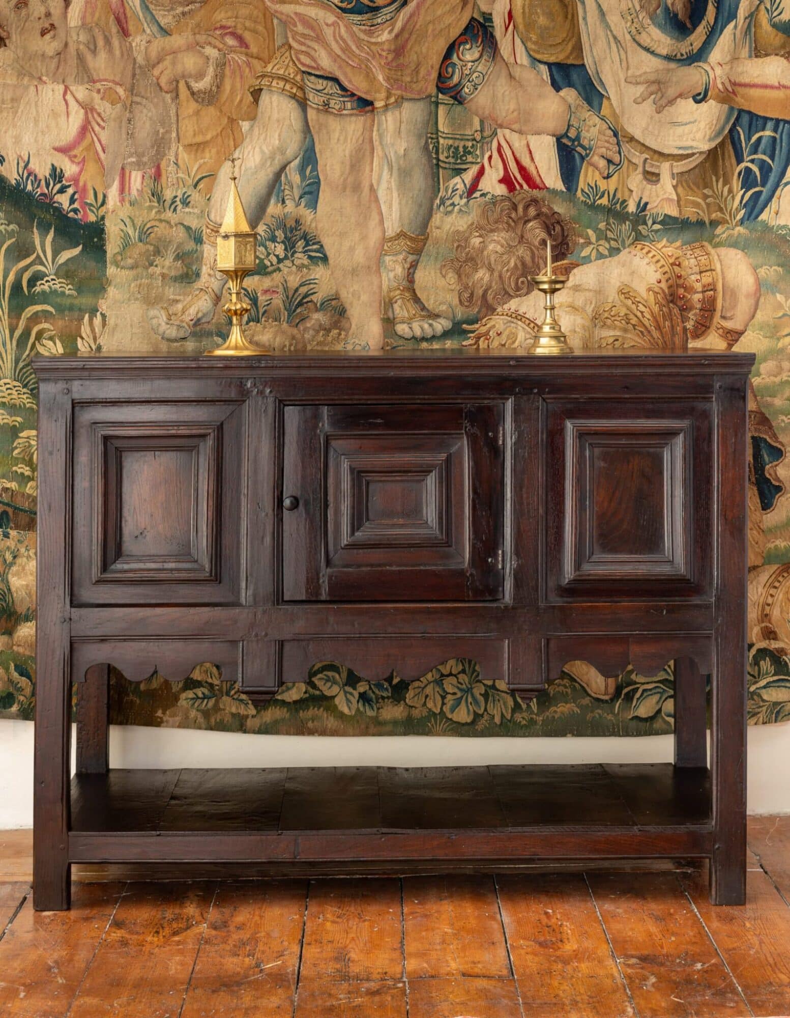 Henry VIII – Edward VI oak cupboard