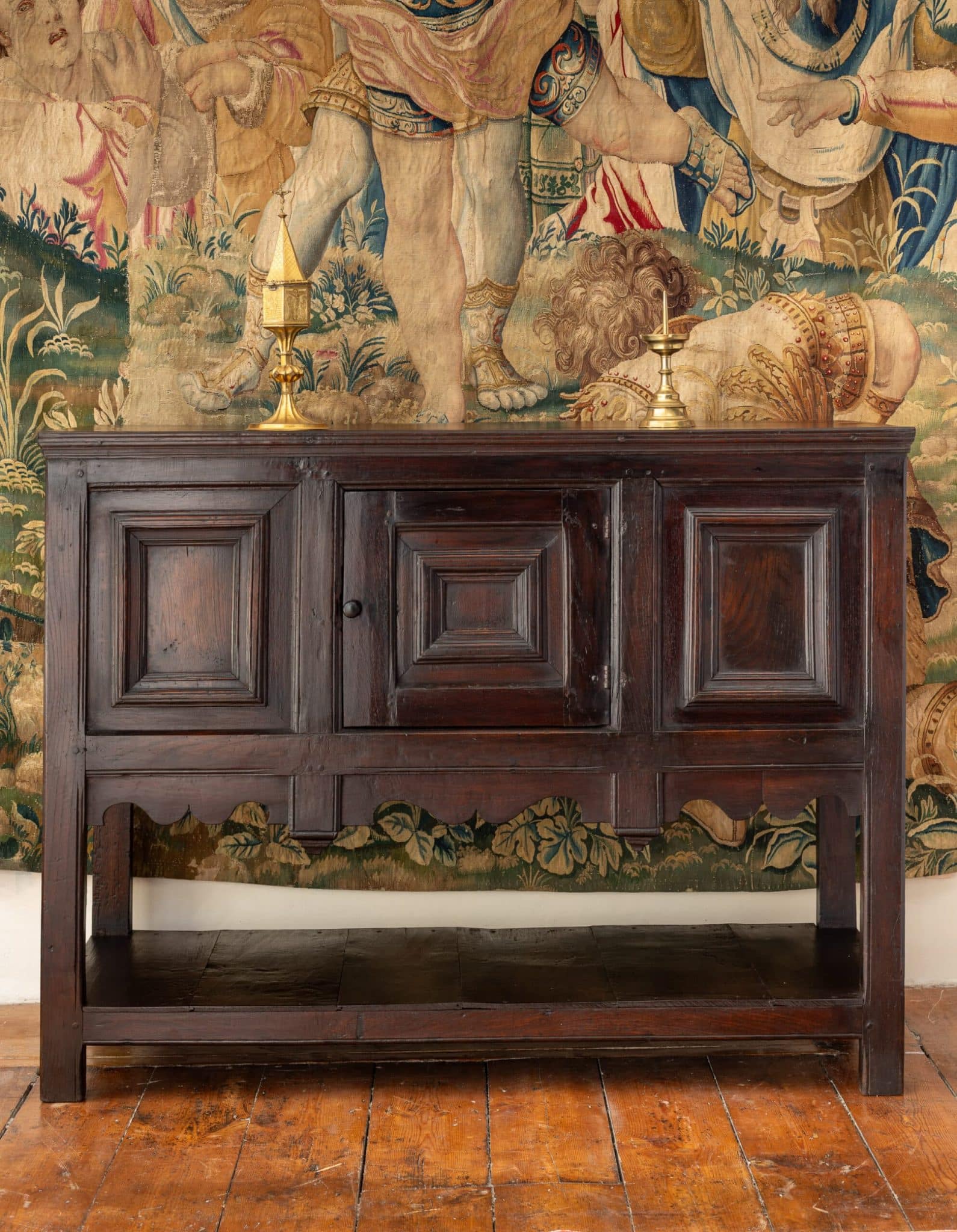 Henry VIII – Edward VI oak cupboard