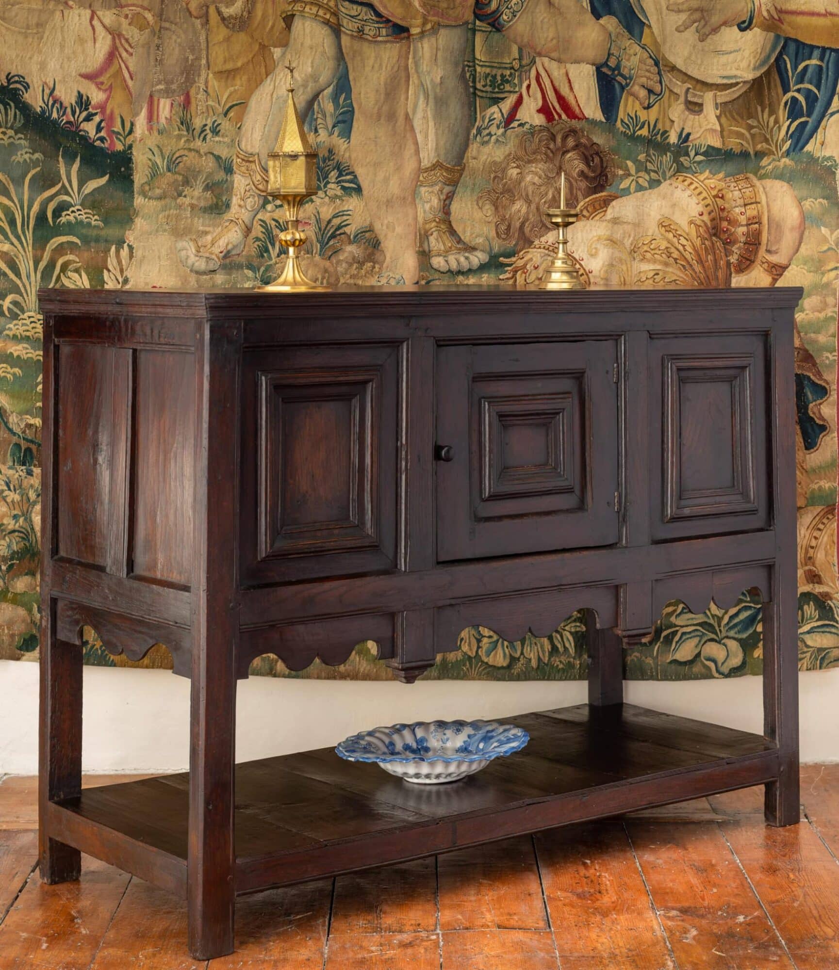 Henry VIII – Edward VI oak cupboard