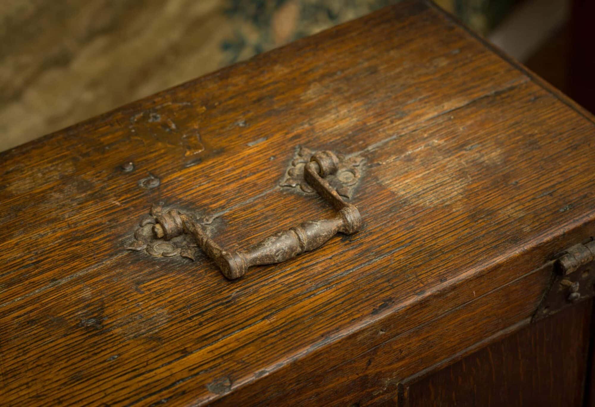 Henry VIII joined oak casket