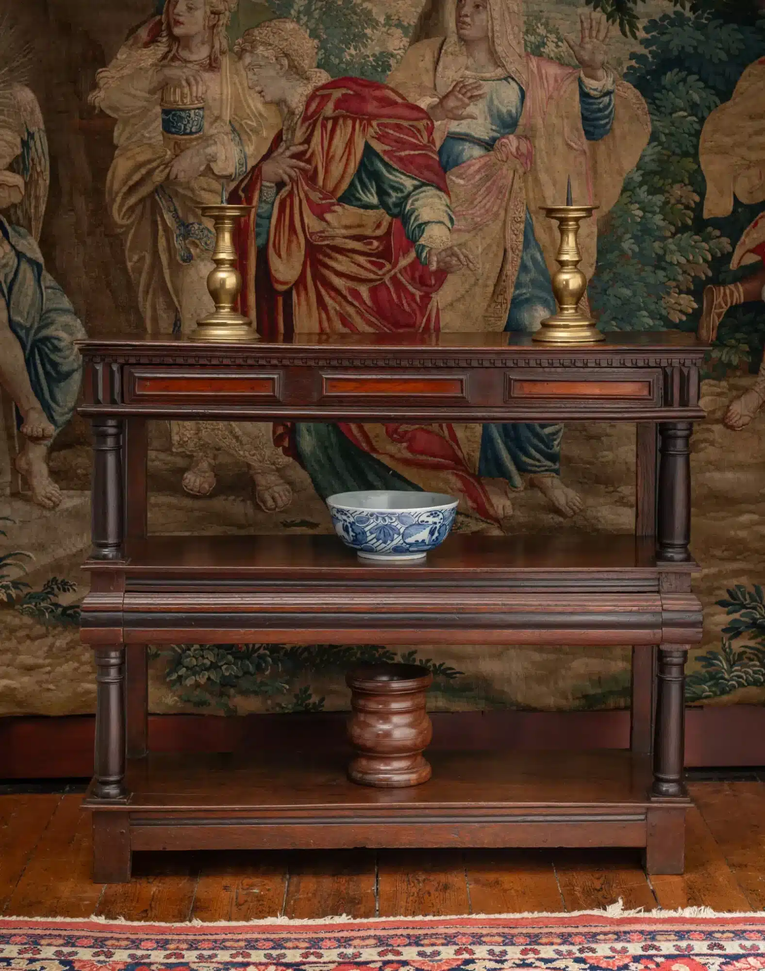 Charles I Joined Oak Court Cupboard