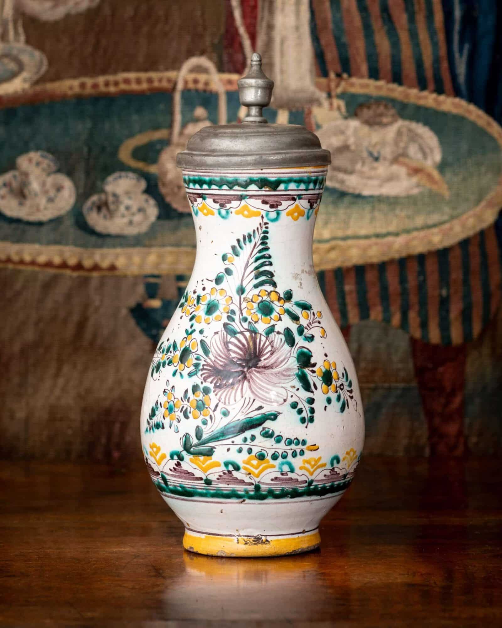 French Faience Jug
