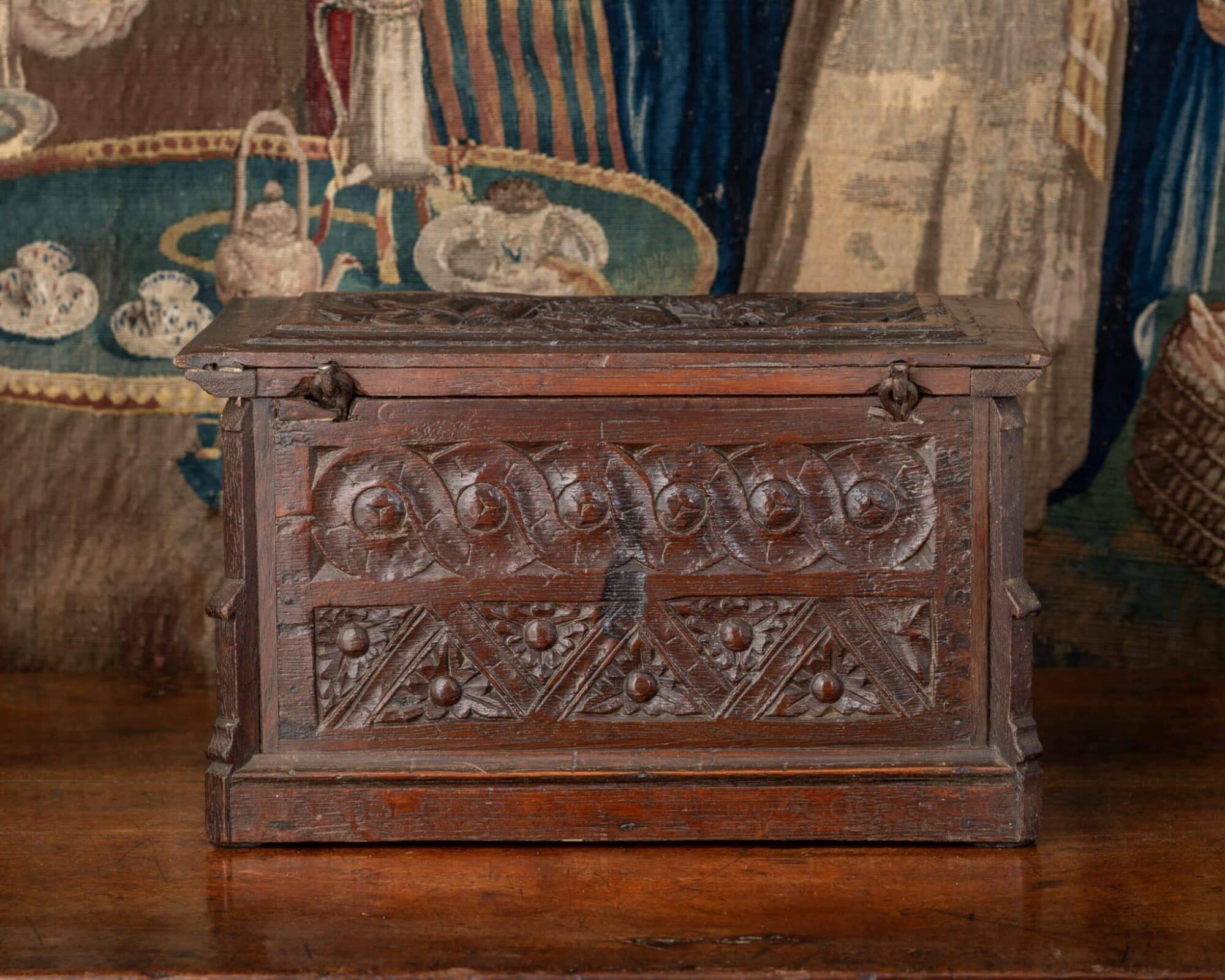 Renaissance marriage casket