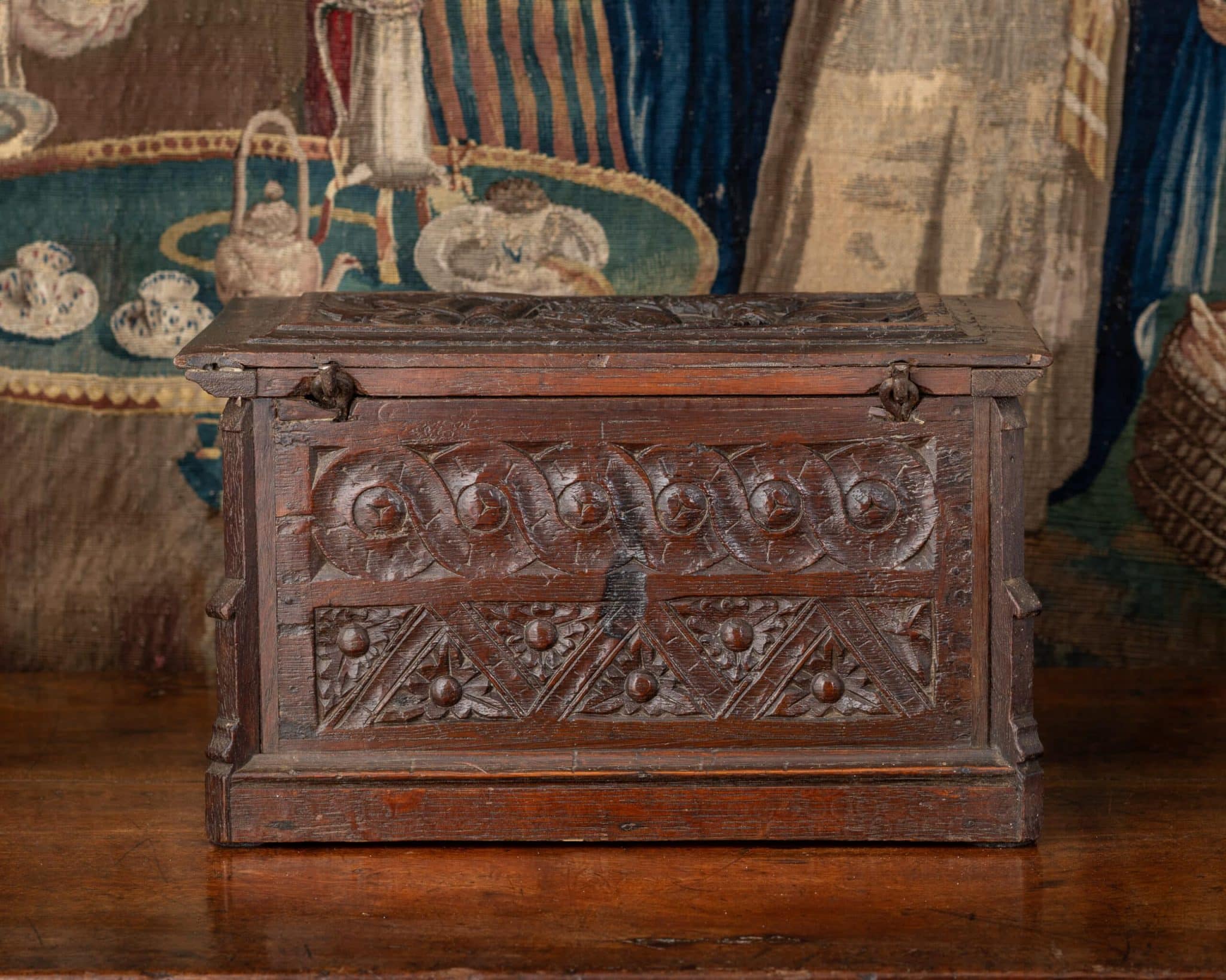 Renaissance marriage casket