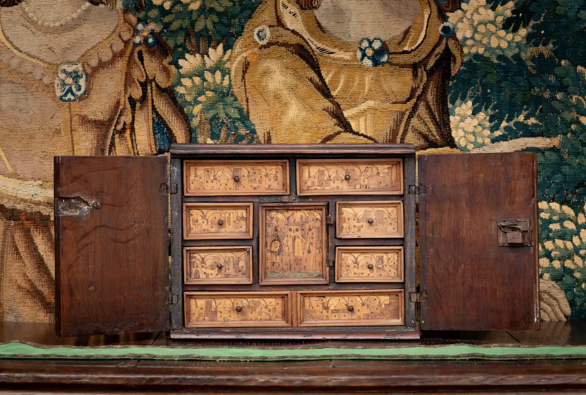 Late Renaissance inlaid cabinet