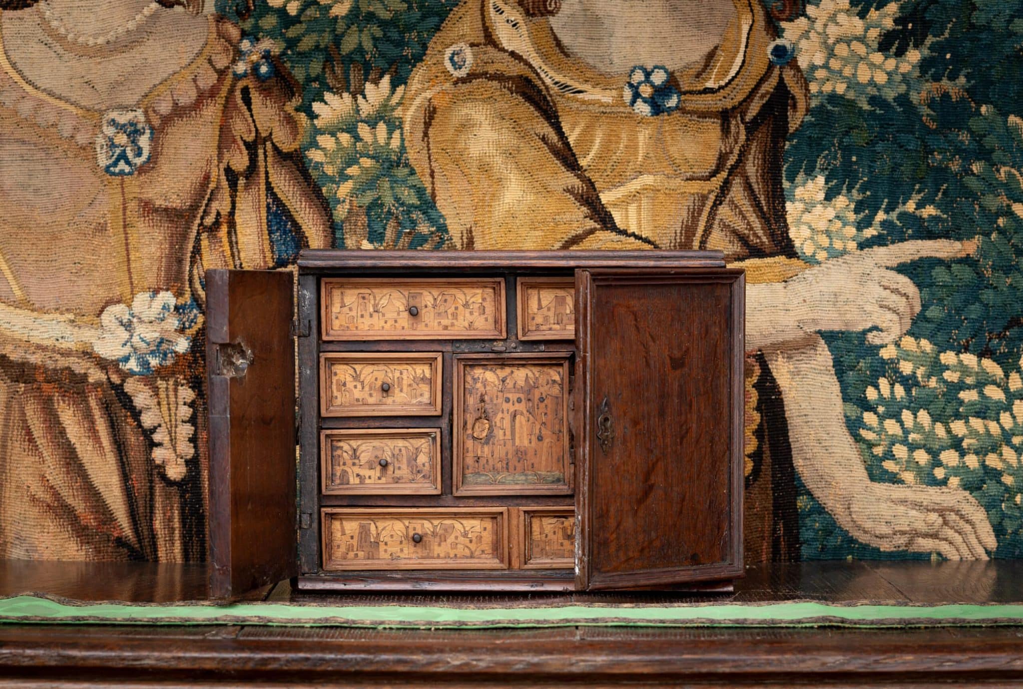 Late Renaissance inlaid cabinet