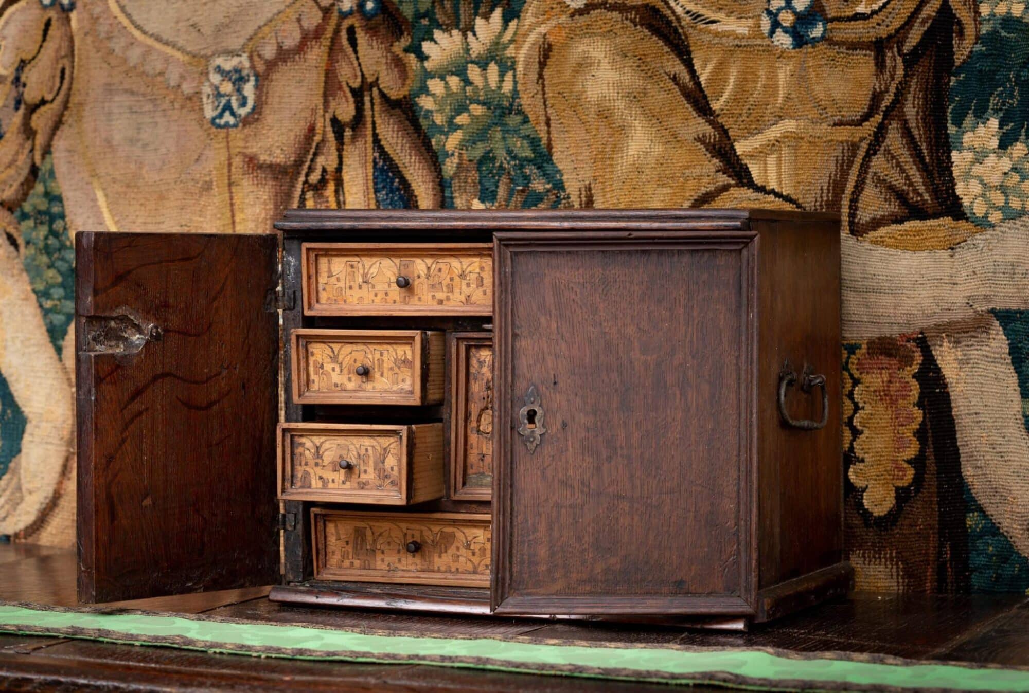 Late Renaissance inlaid cabinet