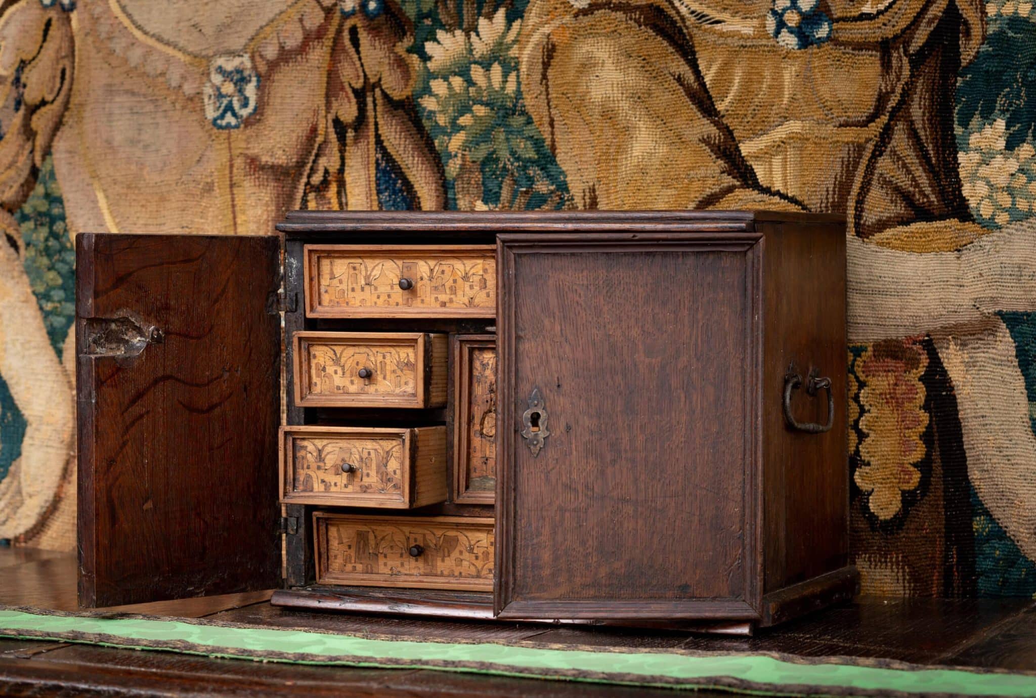 Late Renaissance inlaid cabinet