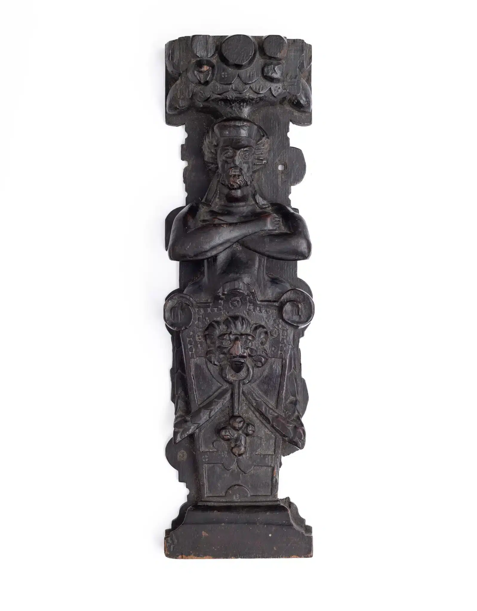 Elizabeth I Oak Atlante Figure