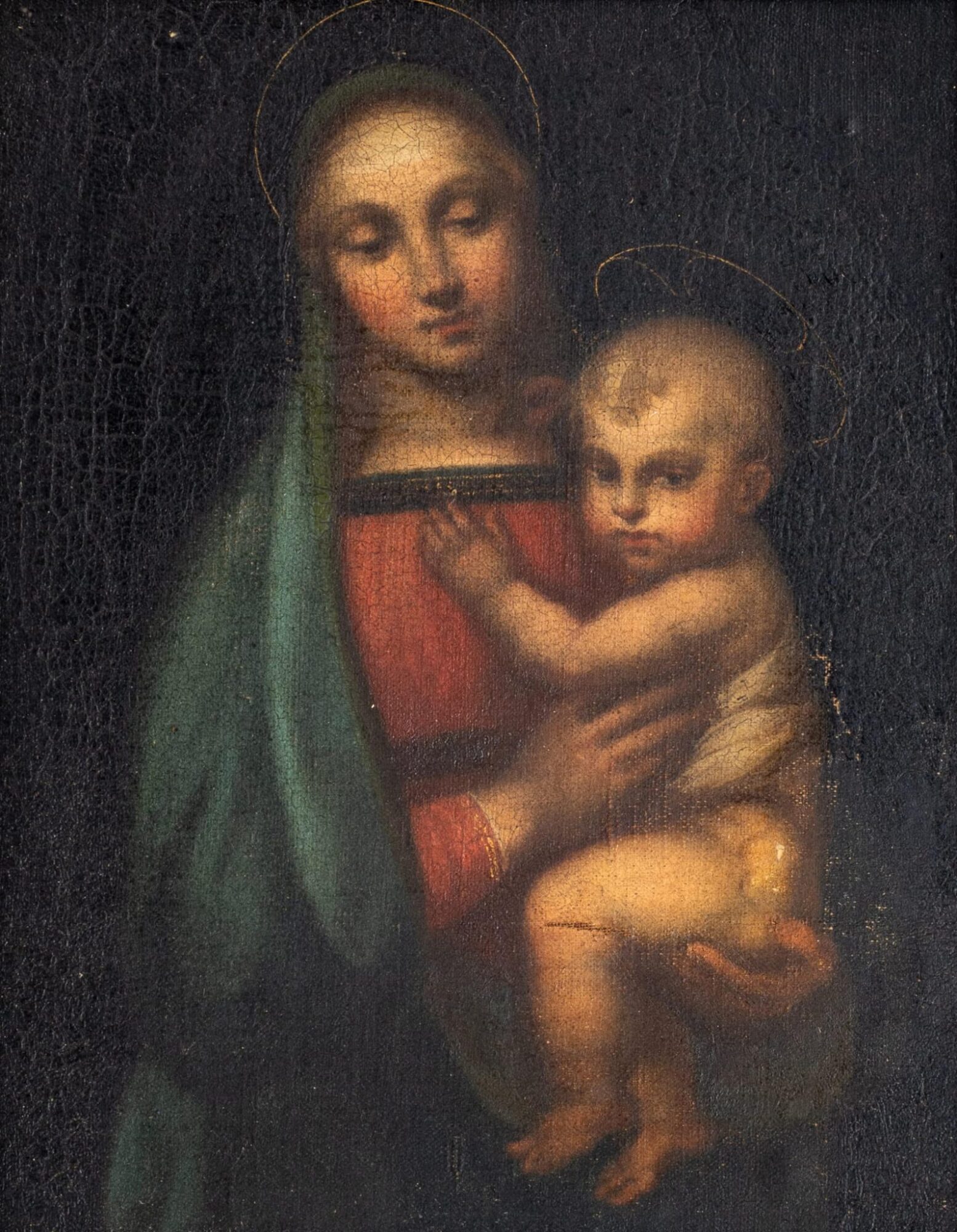 17th century oil on canvas