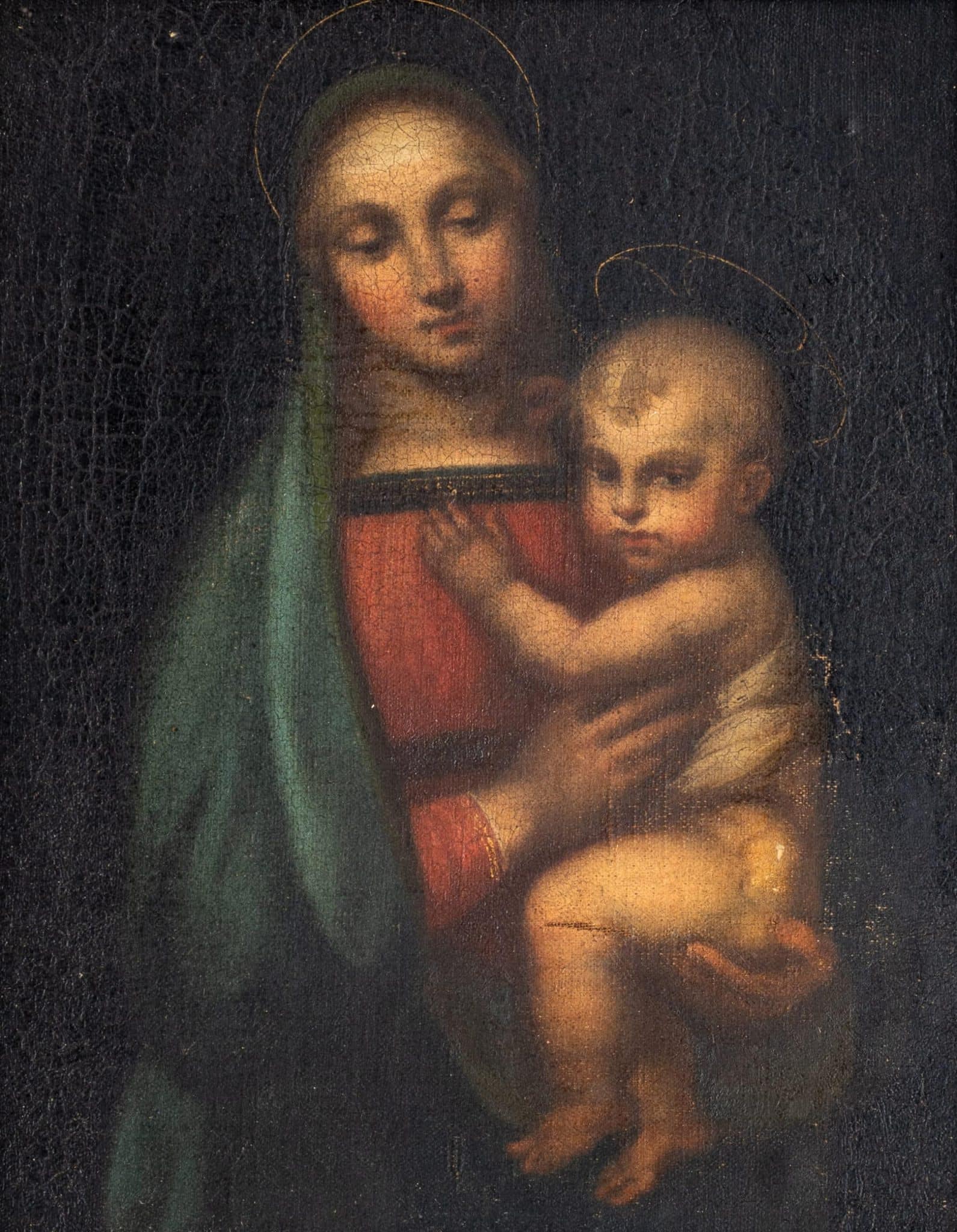 17th century oil on canvas