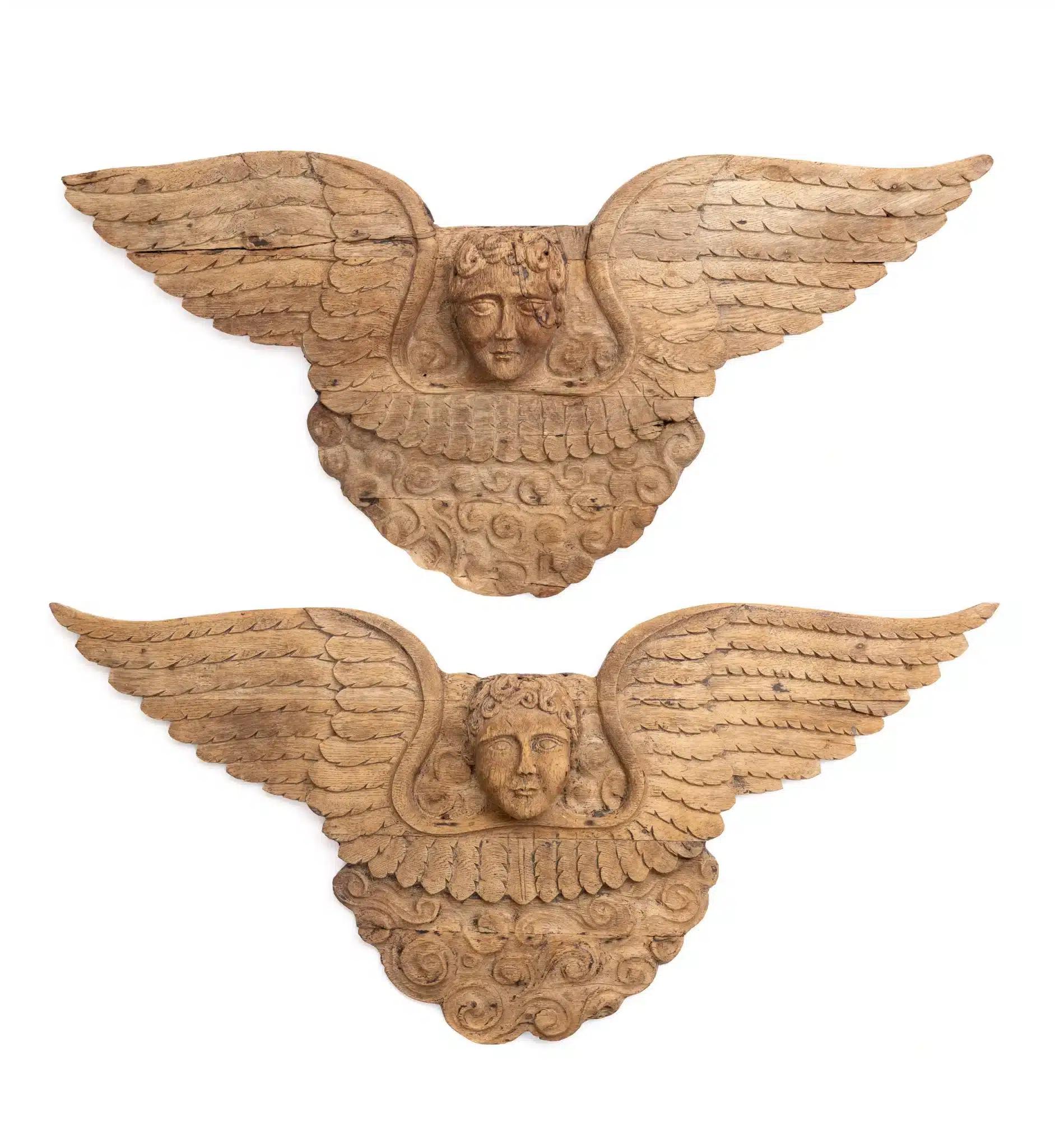 Pair of 16th century angels
