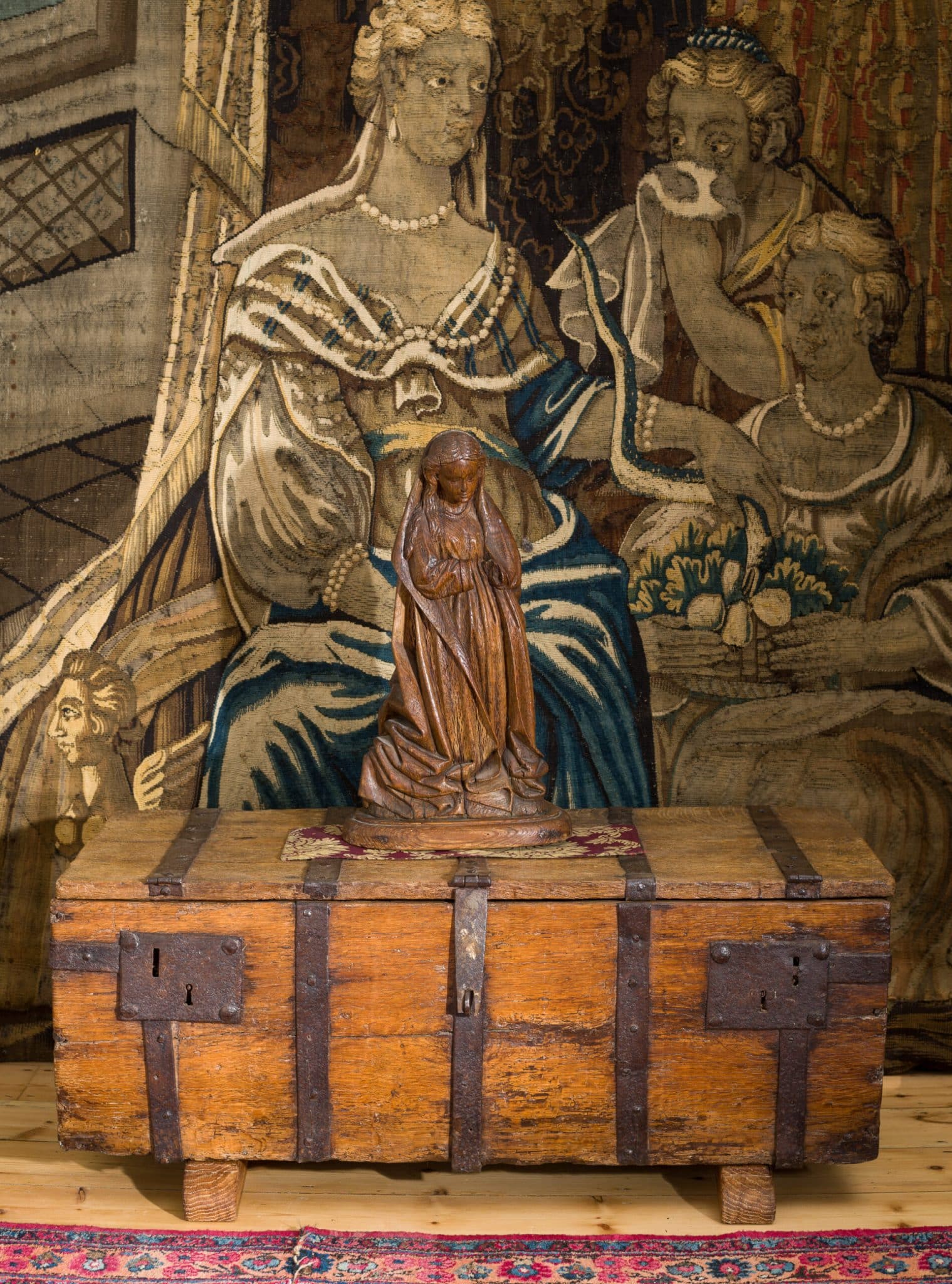 Henry VII – VIII iron bound chest