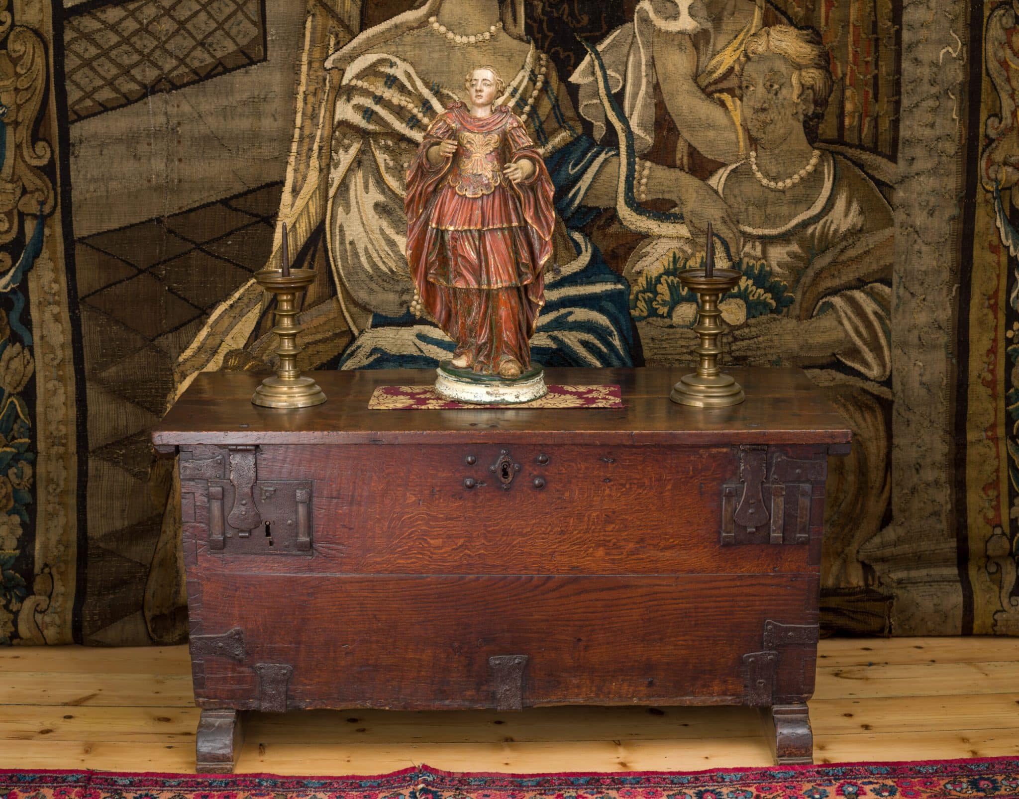 Henry VIII iron bound chest