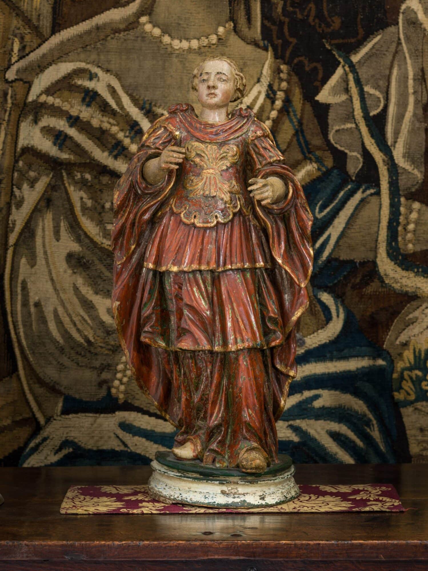 Renaissance sculpture of a Saint