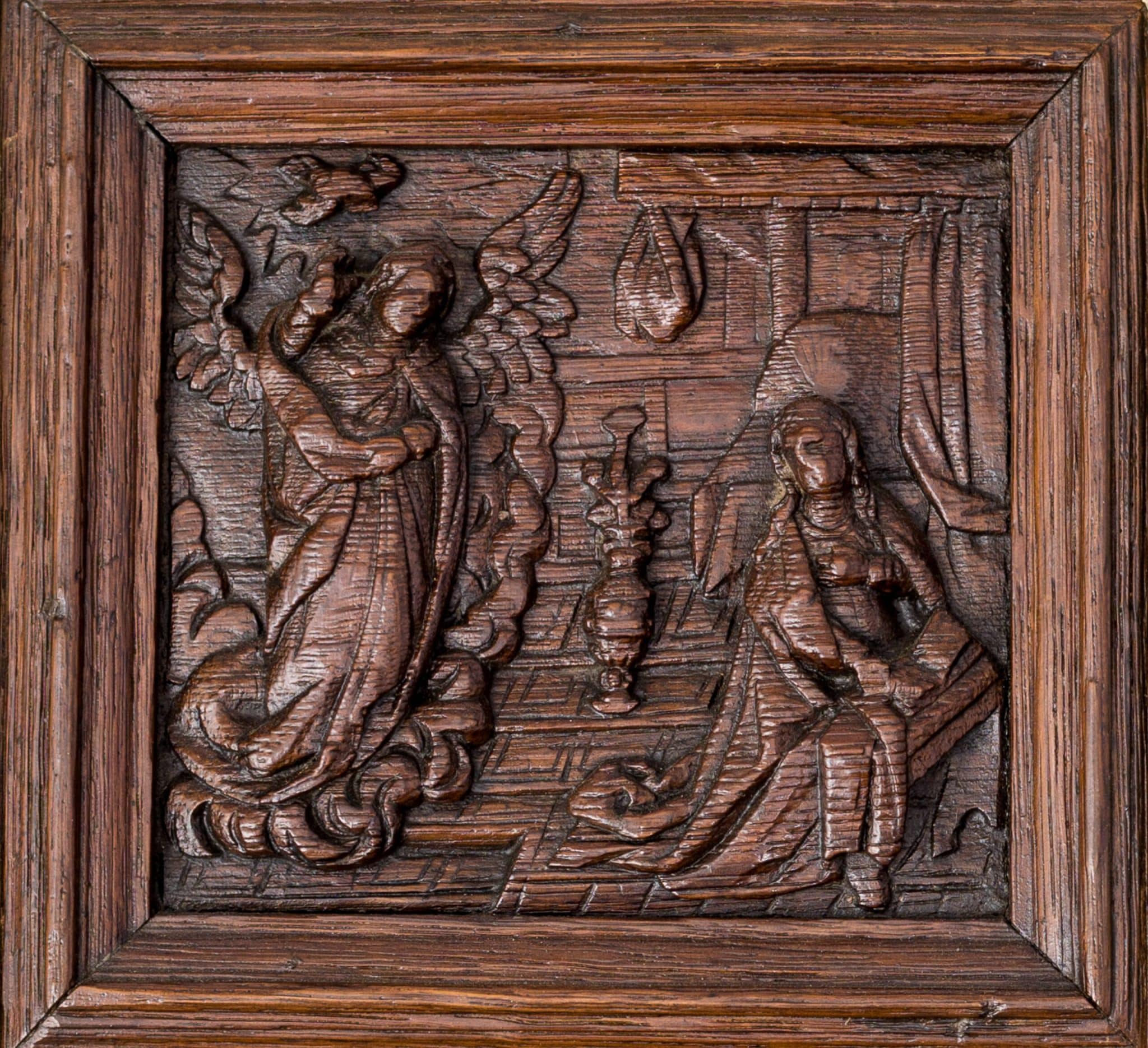 Renaissance carved oak panels