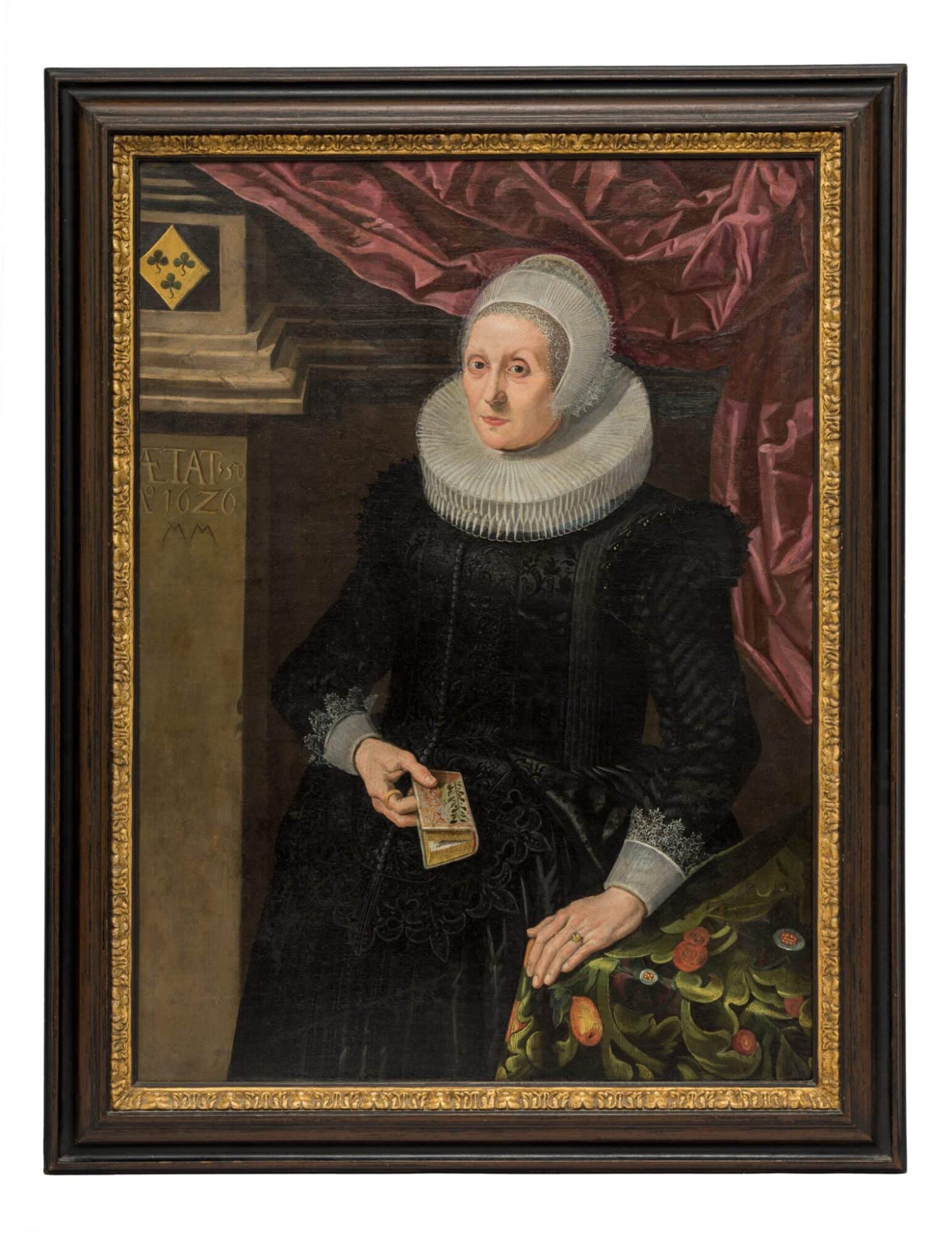 Pair of Portraits of a Gentleman and his Wife