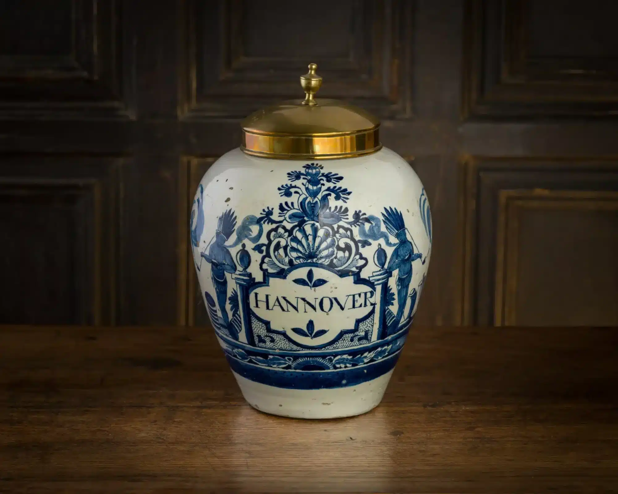Delftware Tobacco jar