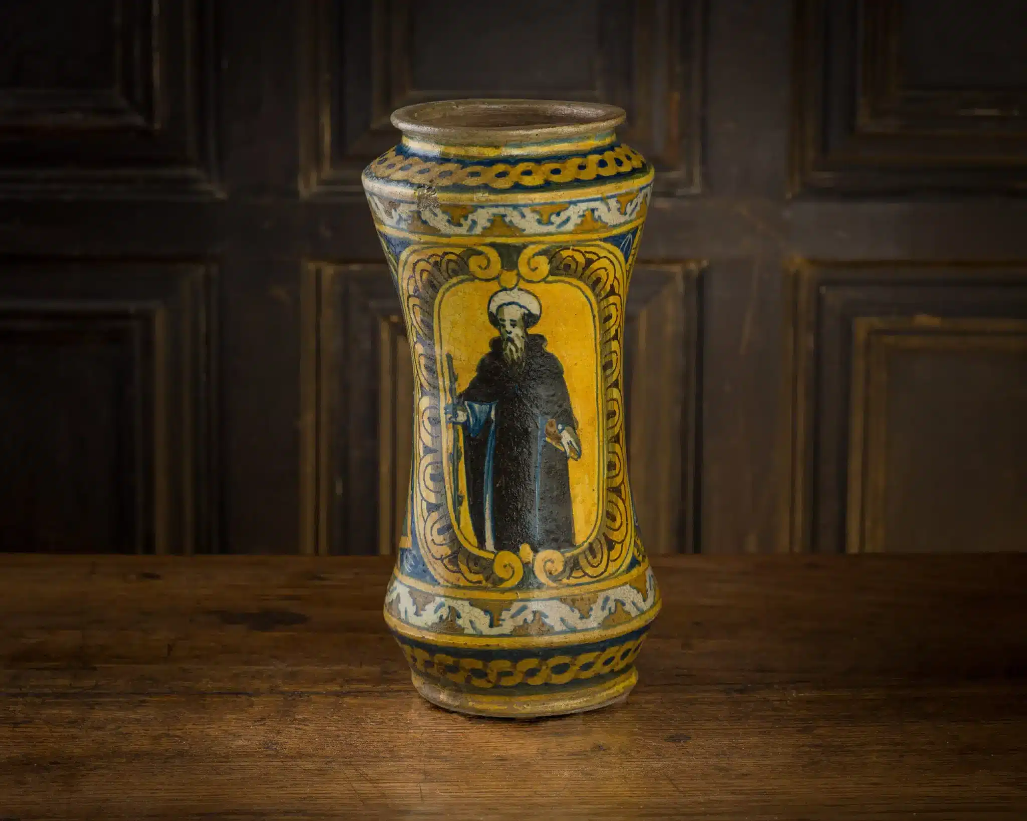 Palermo Albarello, dated 1621