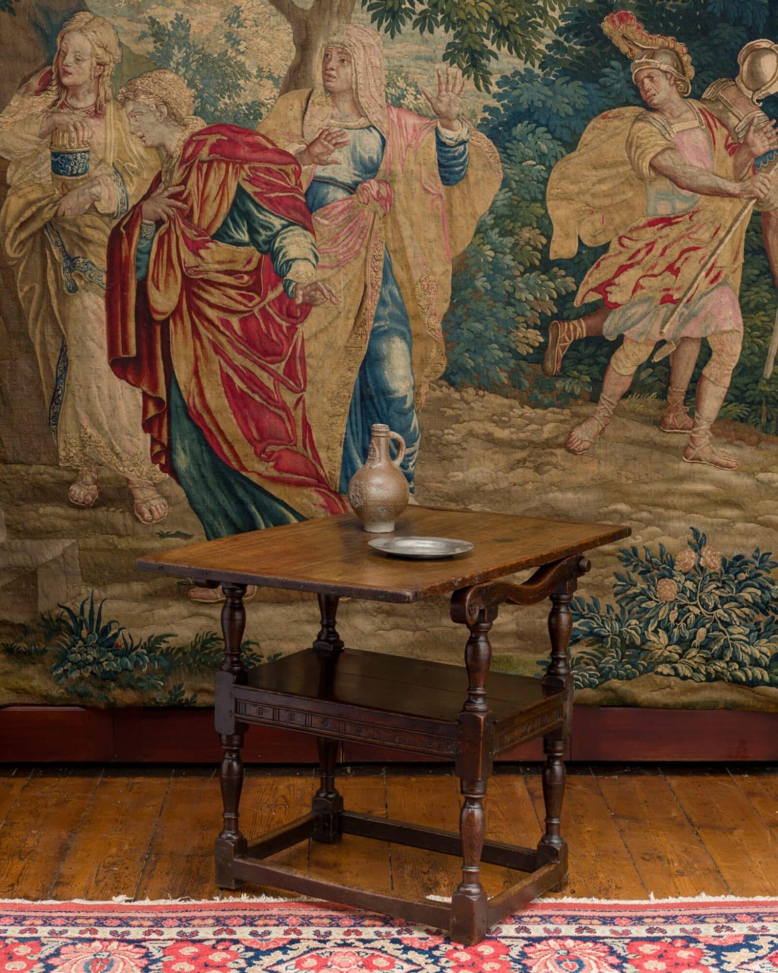 Charles I Joined Oak Chair-Table