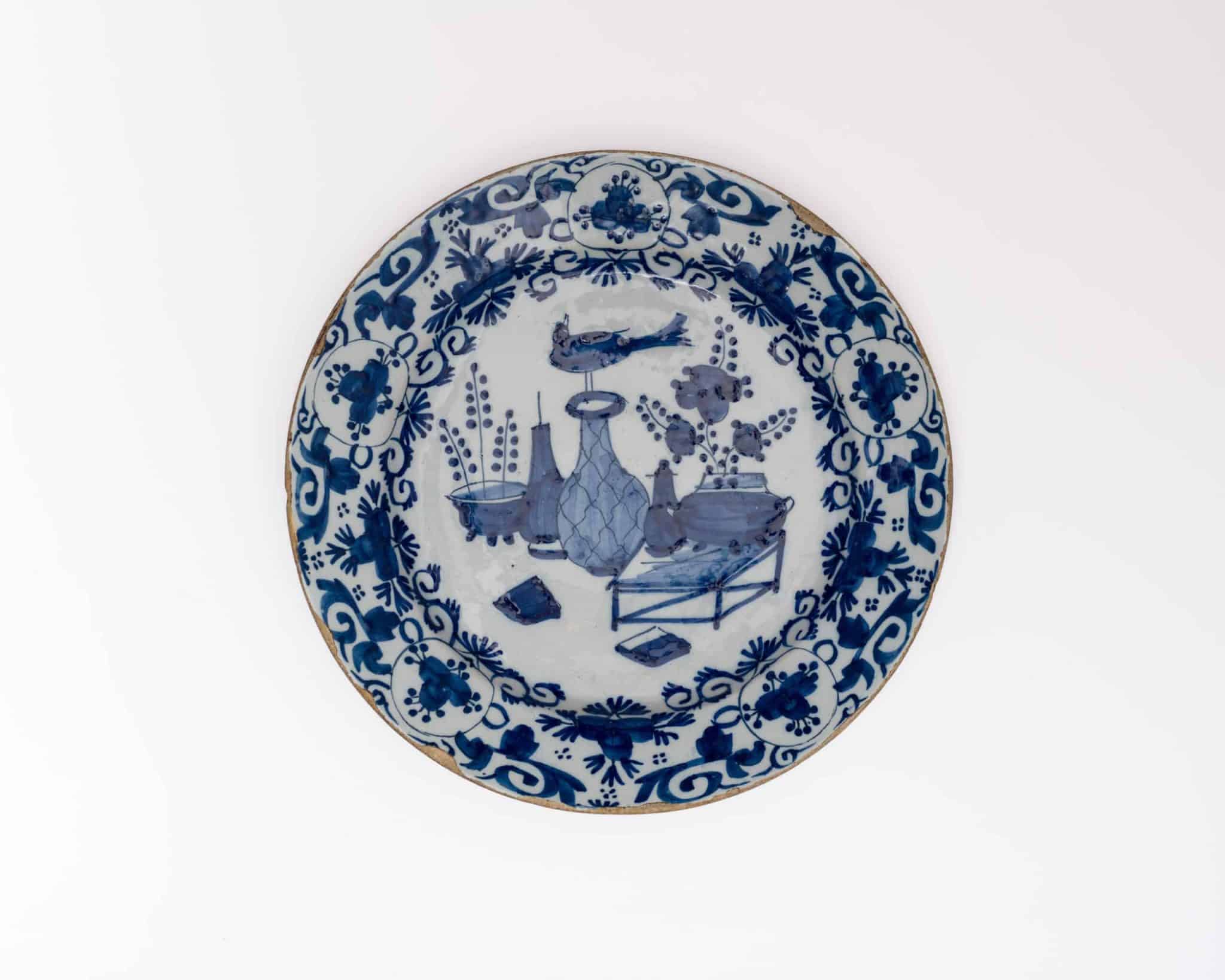 Delftware plate