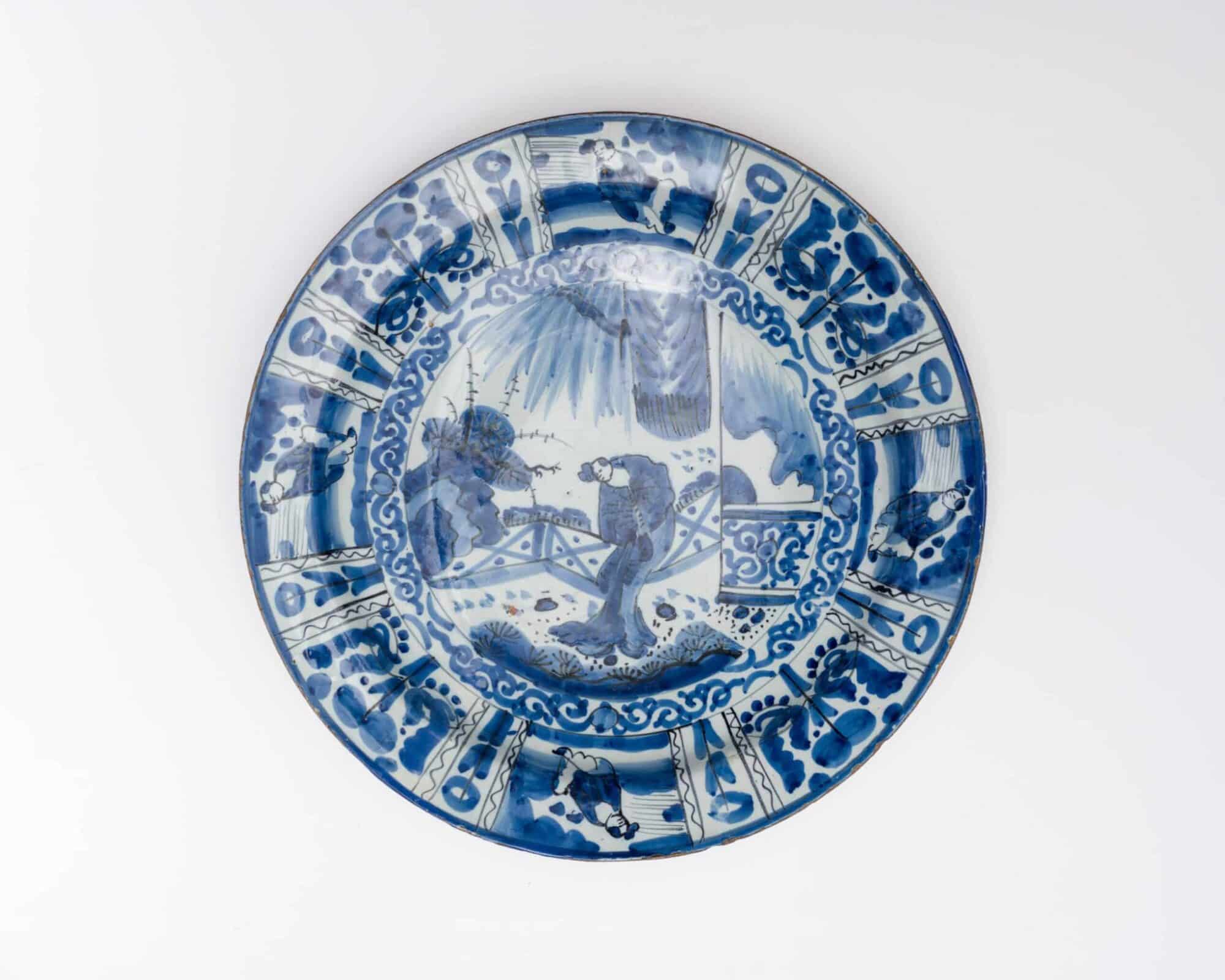 Kraak Delftware plate