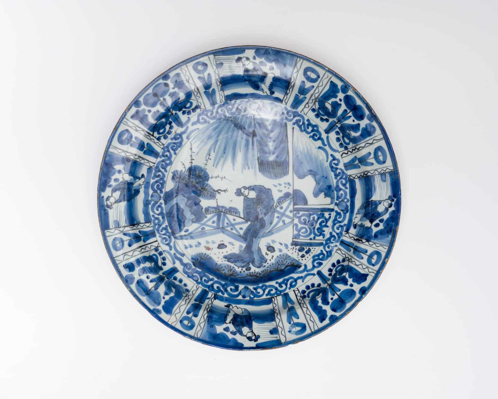Kraak Delftware plate