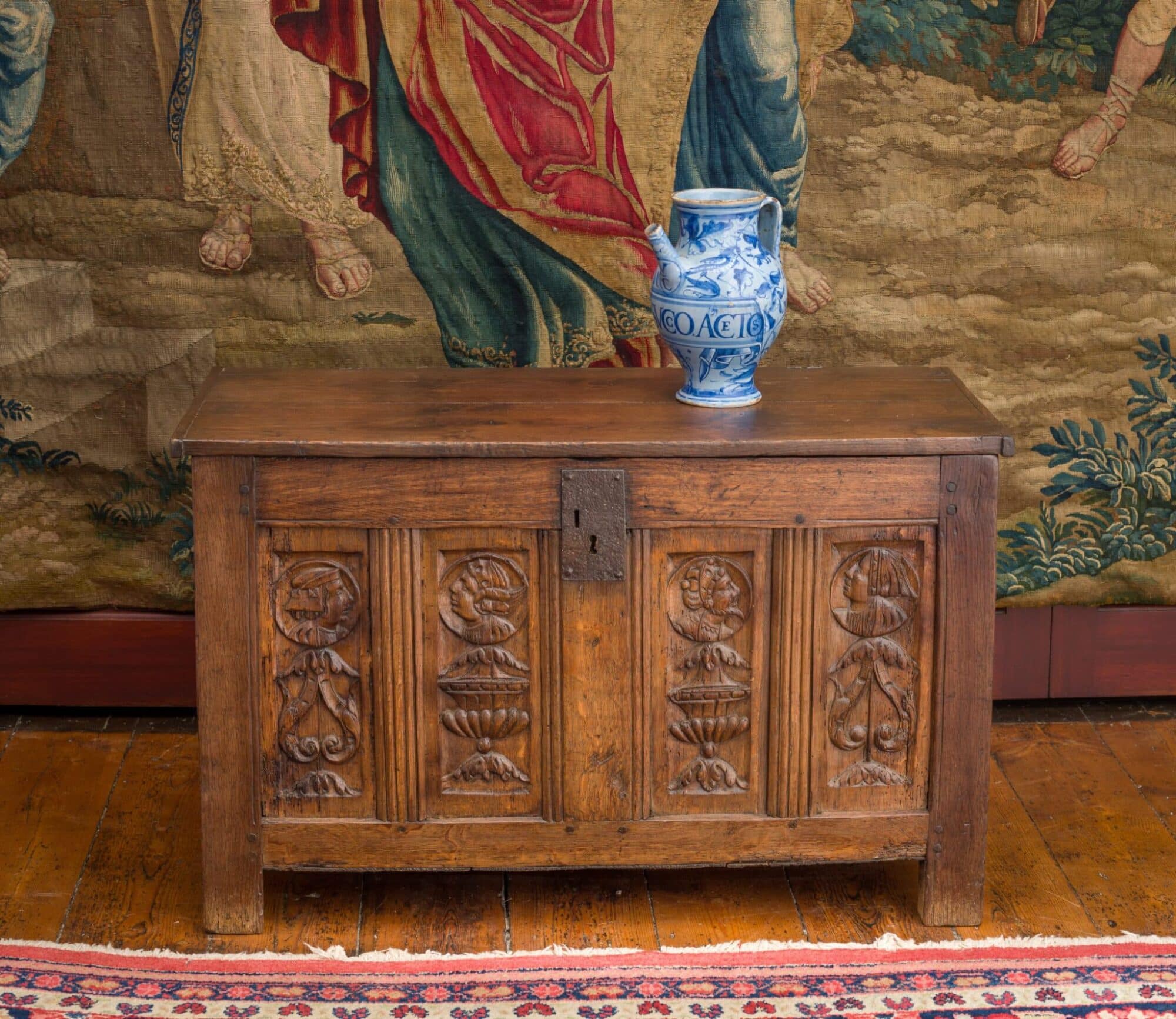 Henry VIII joined oak chest