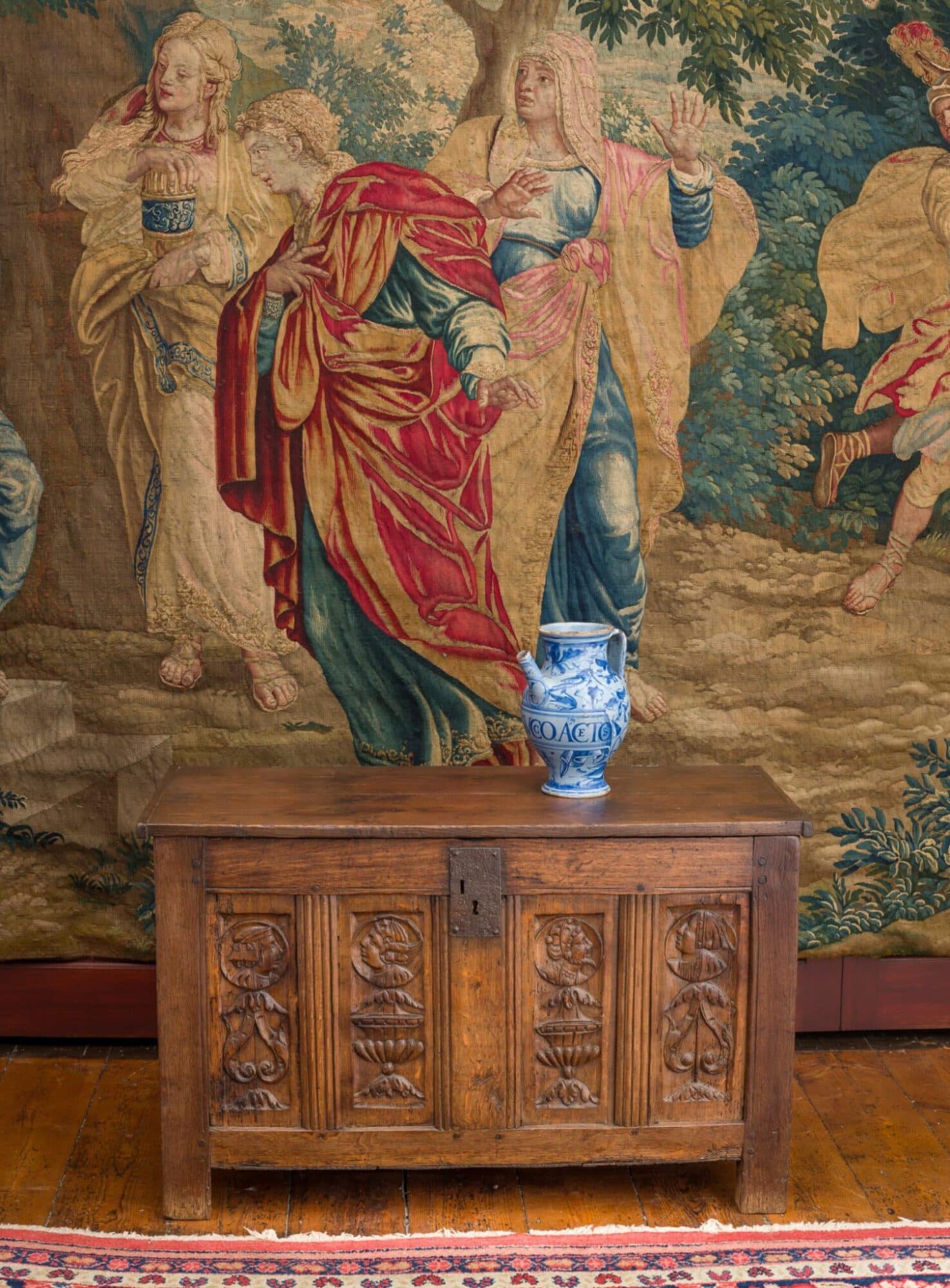 Henry VIII joined oak chest