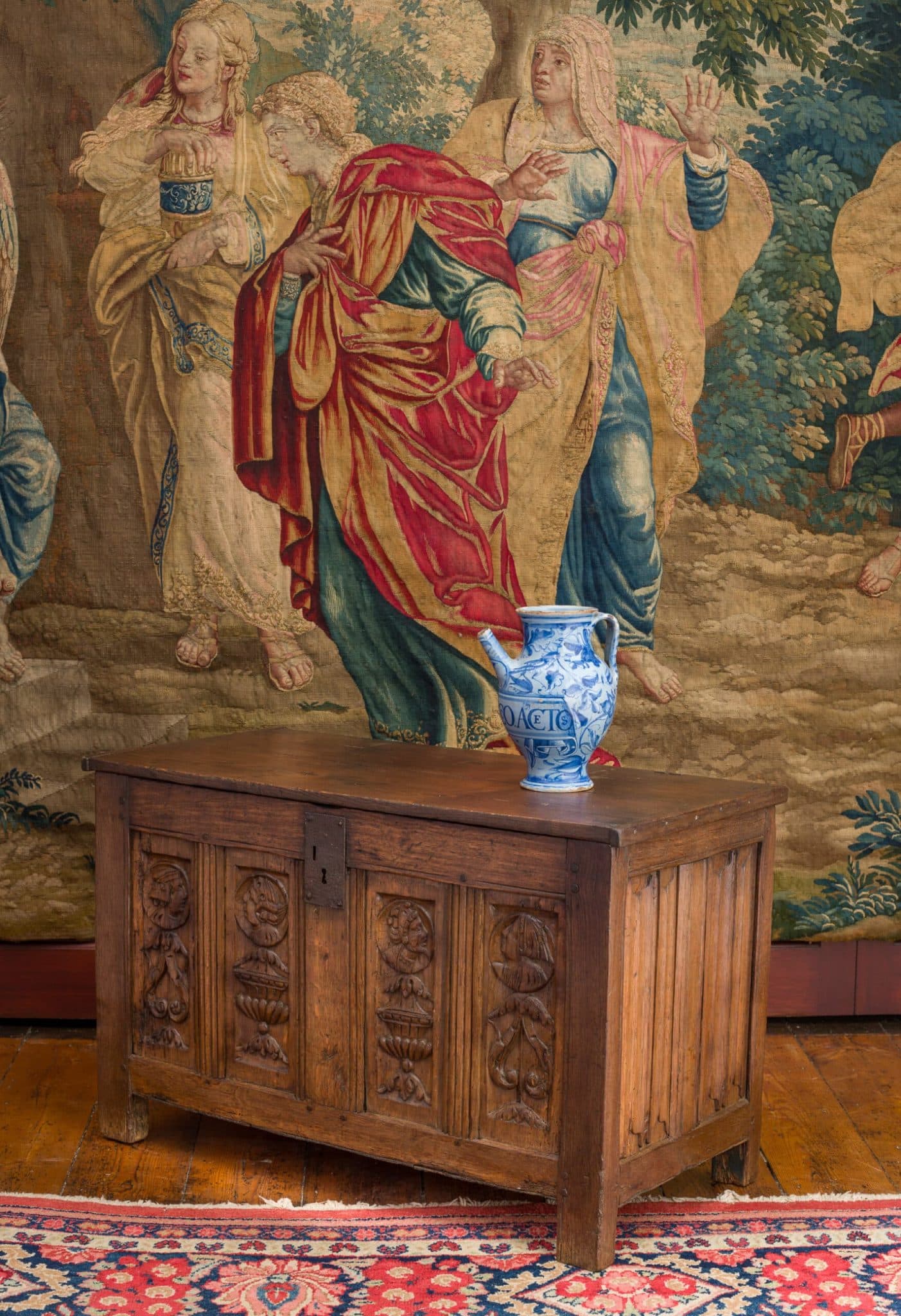 Henry VIII joined oak chest