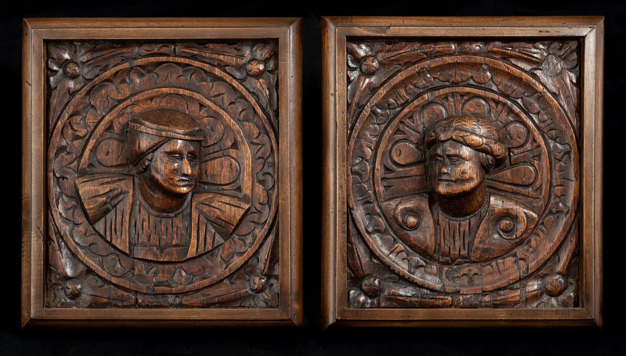 Henry VIII portrait panels