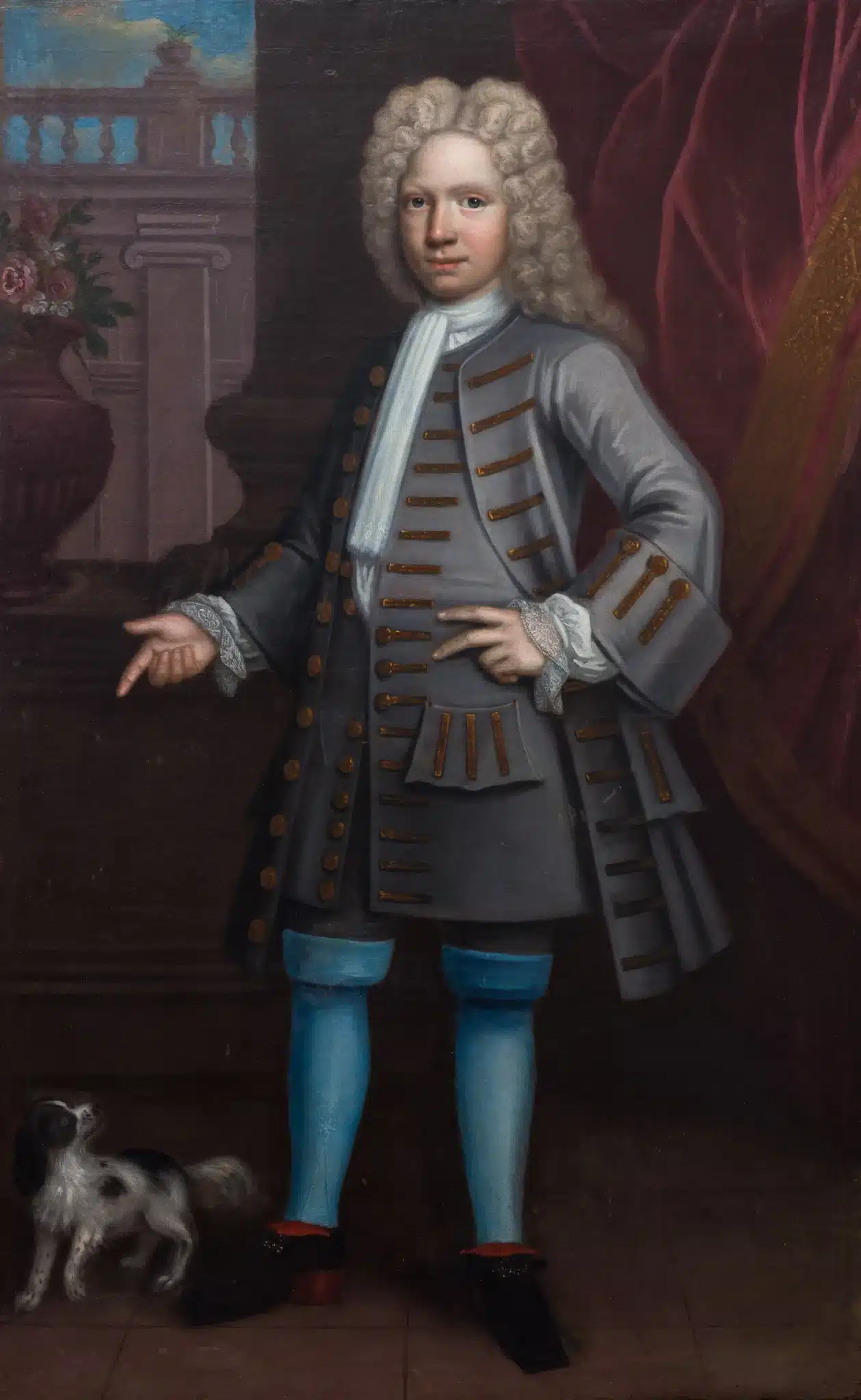 Early 18th century portrait of boy