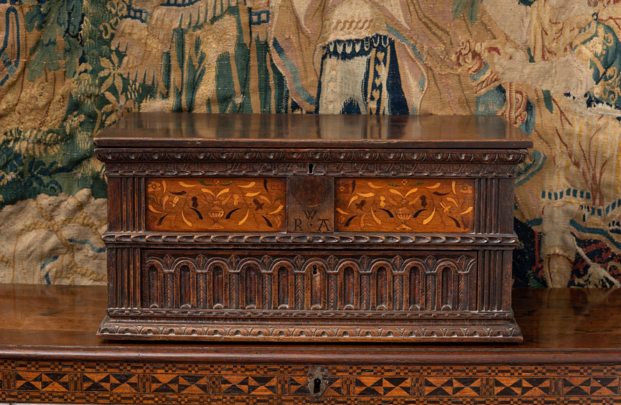 Elizabeth I inlaid box