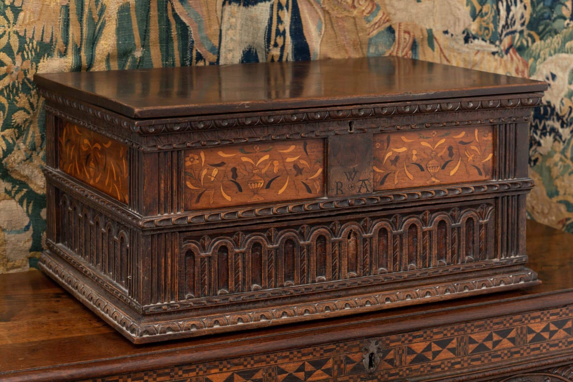 Elizabeth I inlaid box