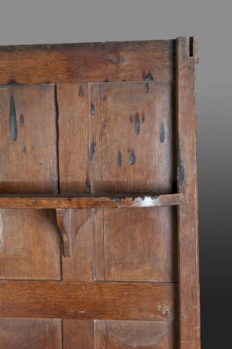 17th century joined oak yeoman’s bed