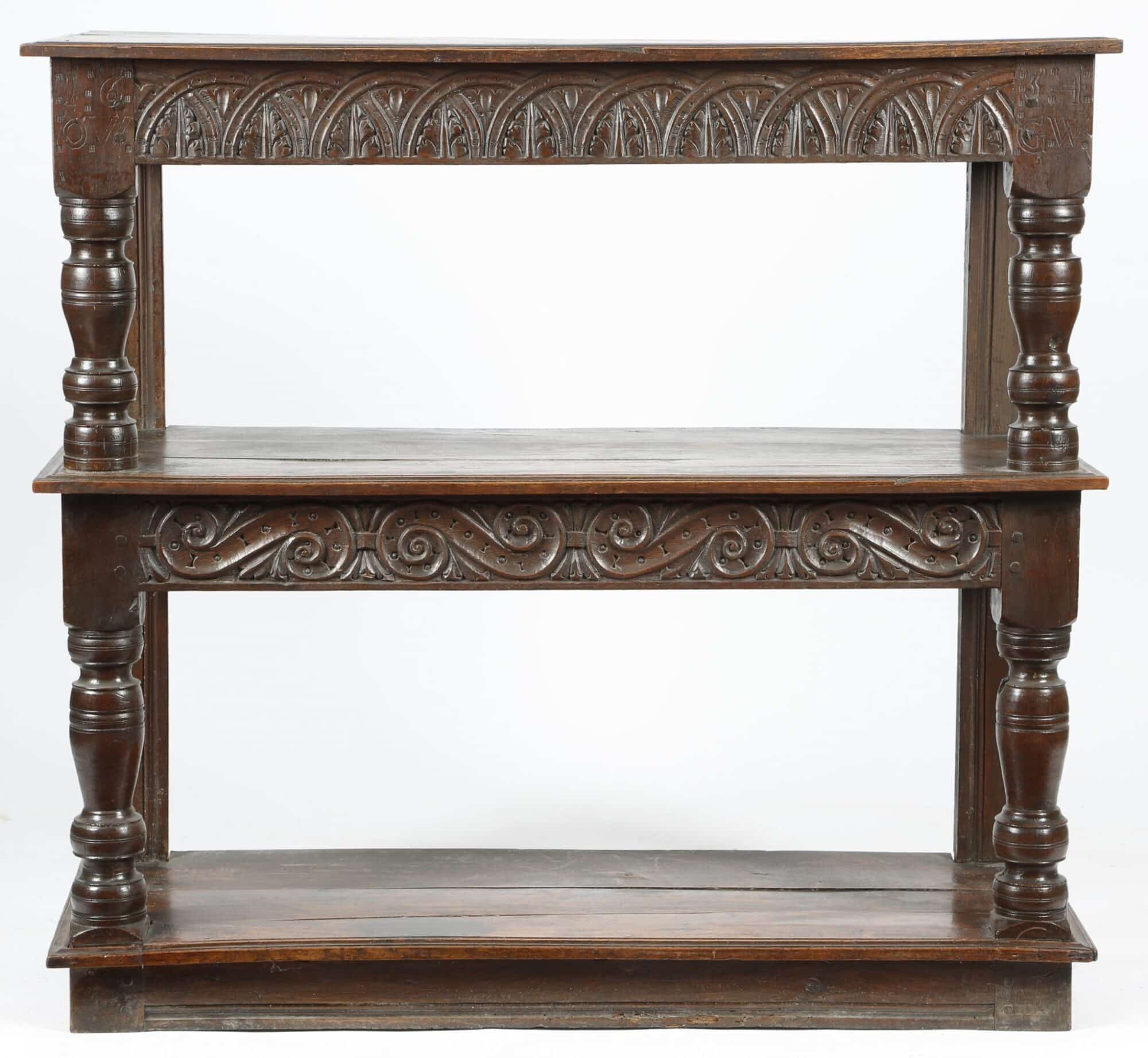 Charles I three tier buffet